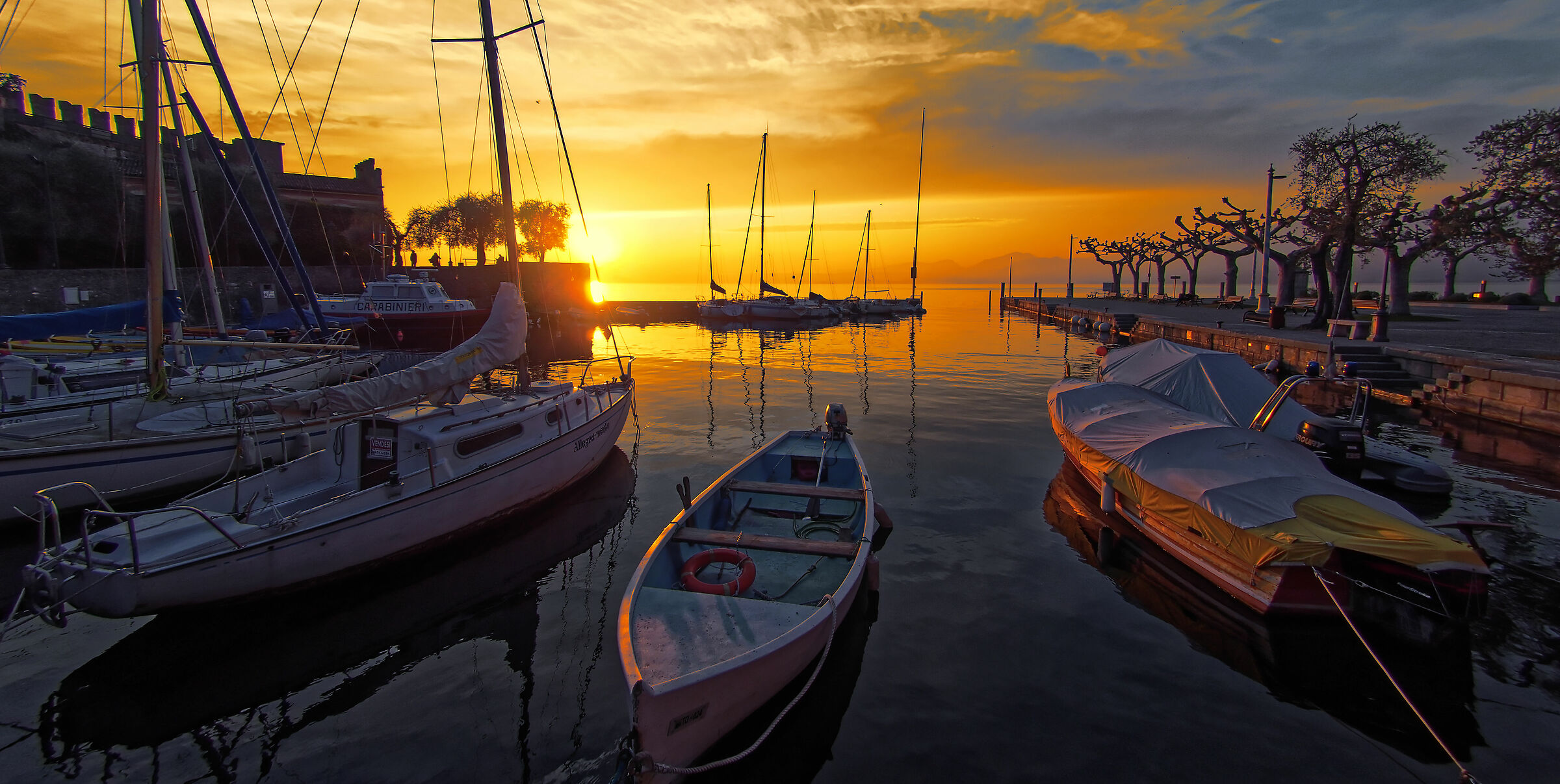 Tramonto sul Lago di Garda