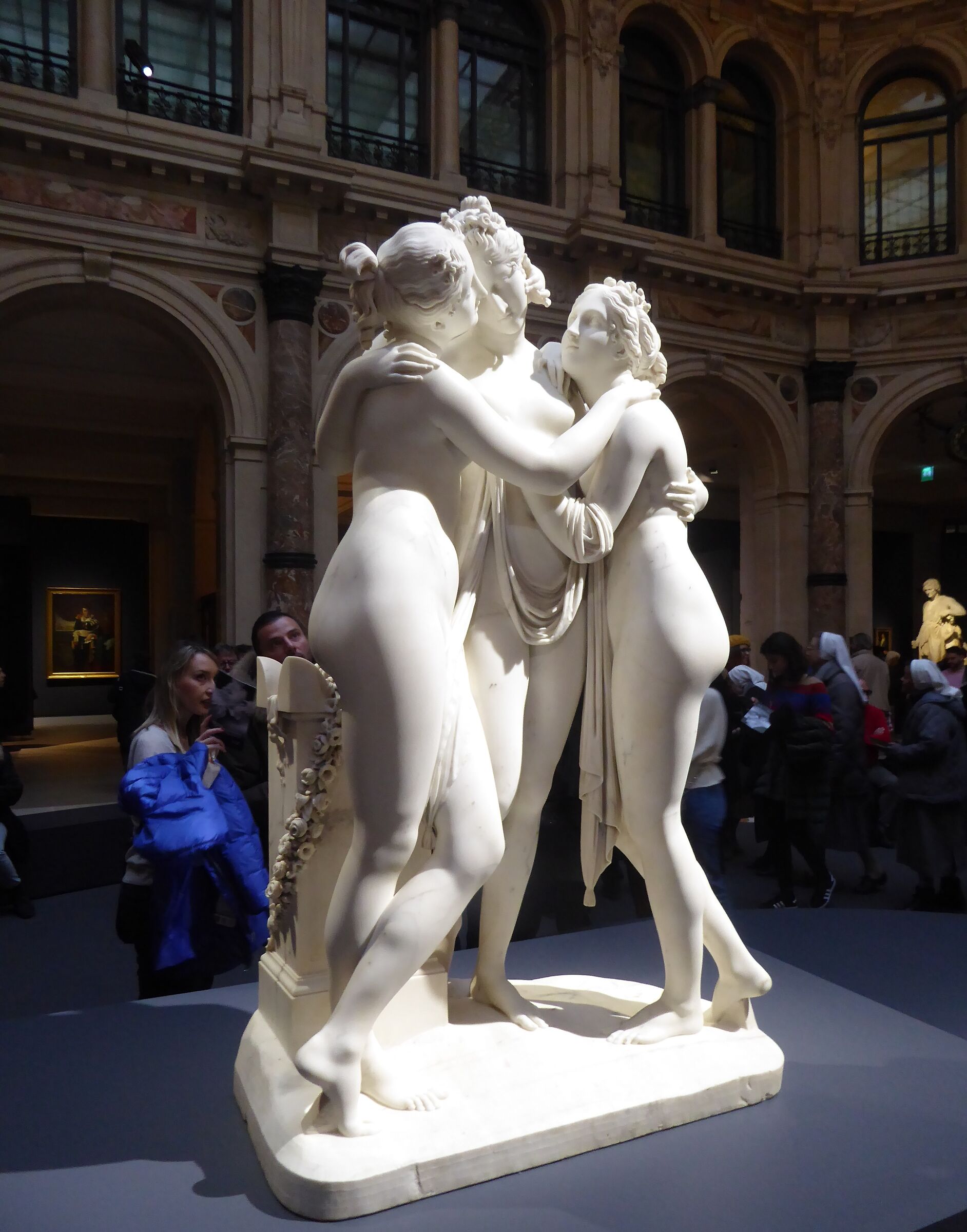 visit to the beautiful exhibition "Canova -Thorvaldsen" at t...