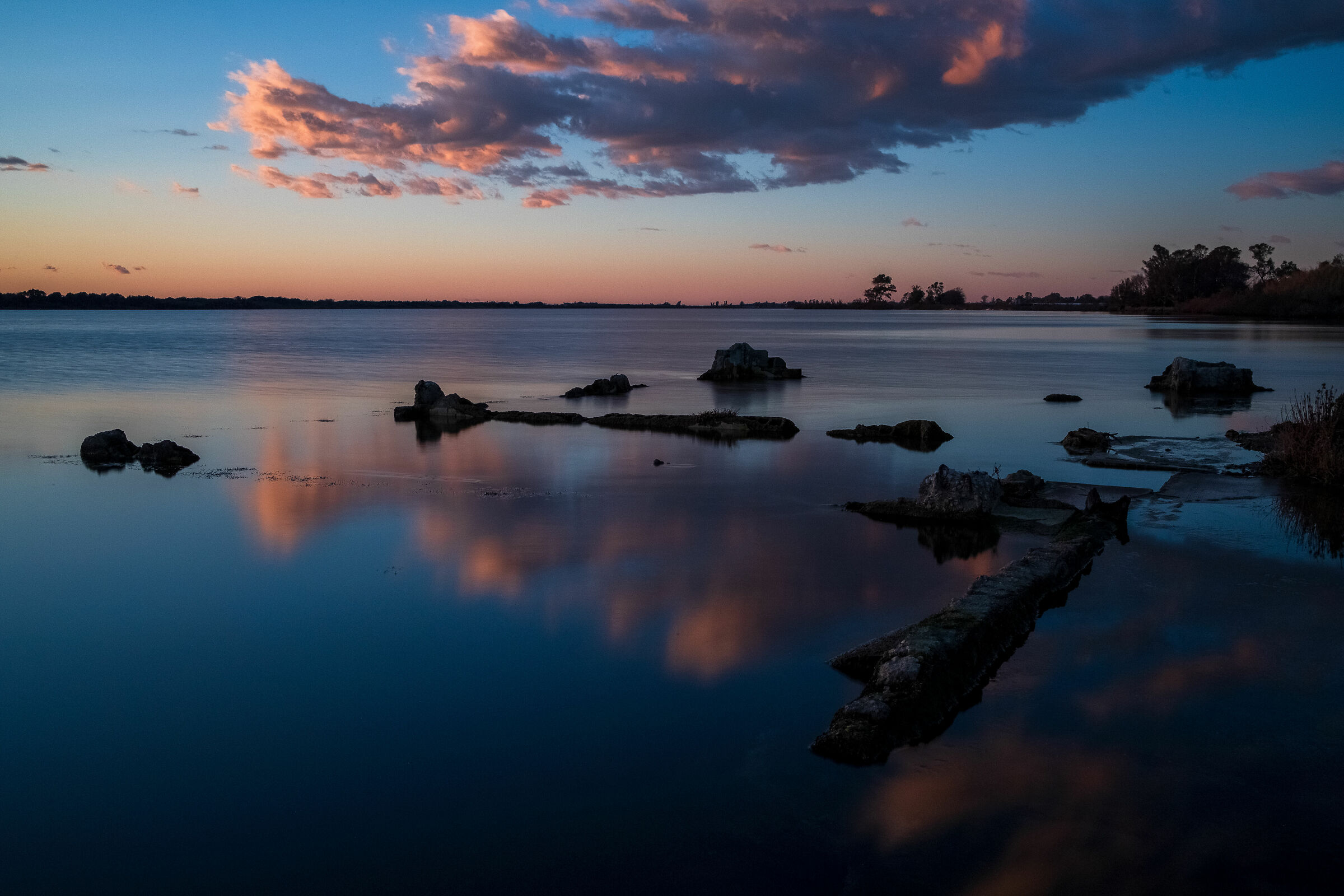 Ruins in Lake Caprolace