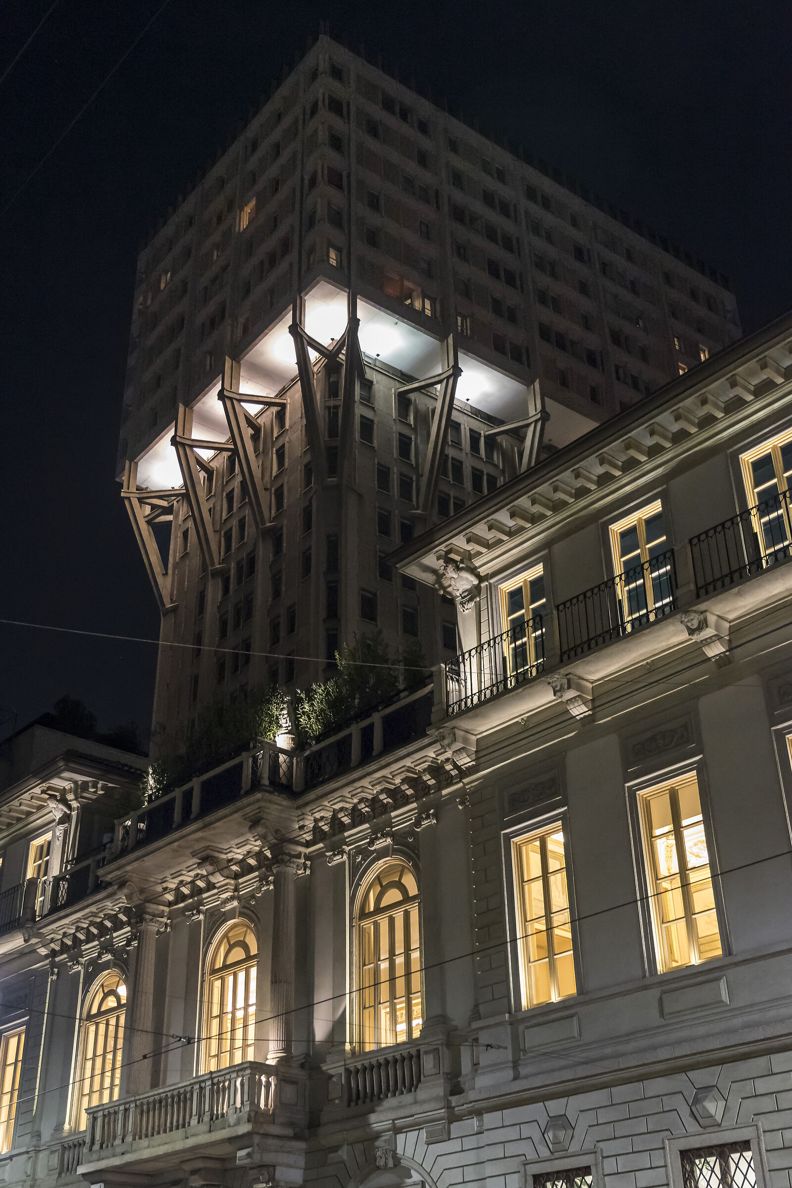 Velasca Tower from the Roman Port Course - 1