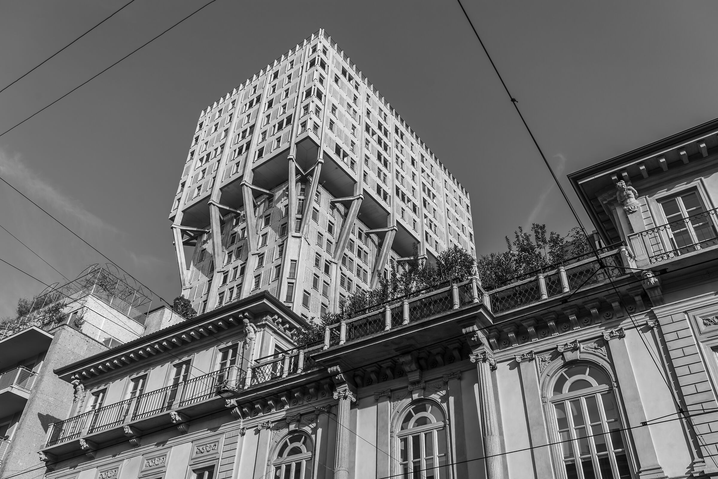 Velasca Tower from the Roman Port Course - 2