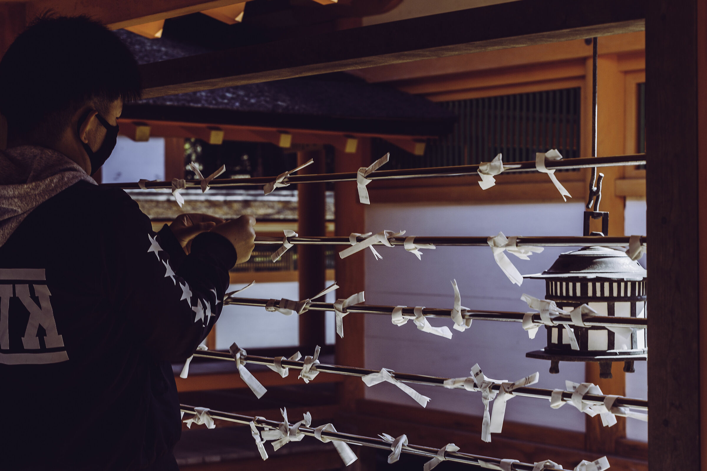 Isola di Miyajima - preghiere