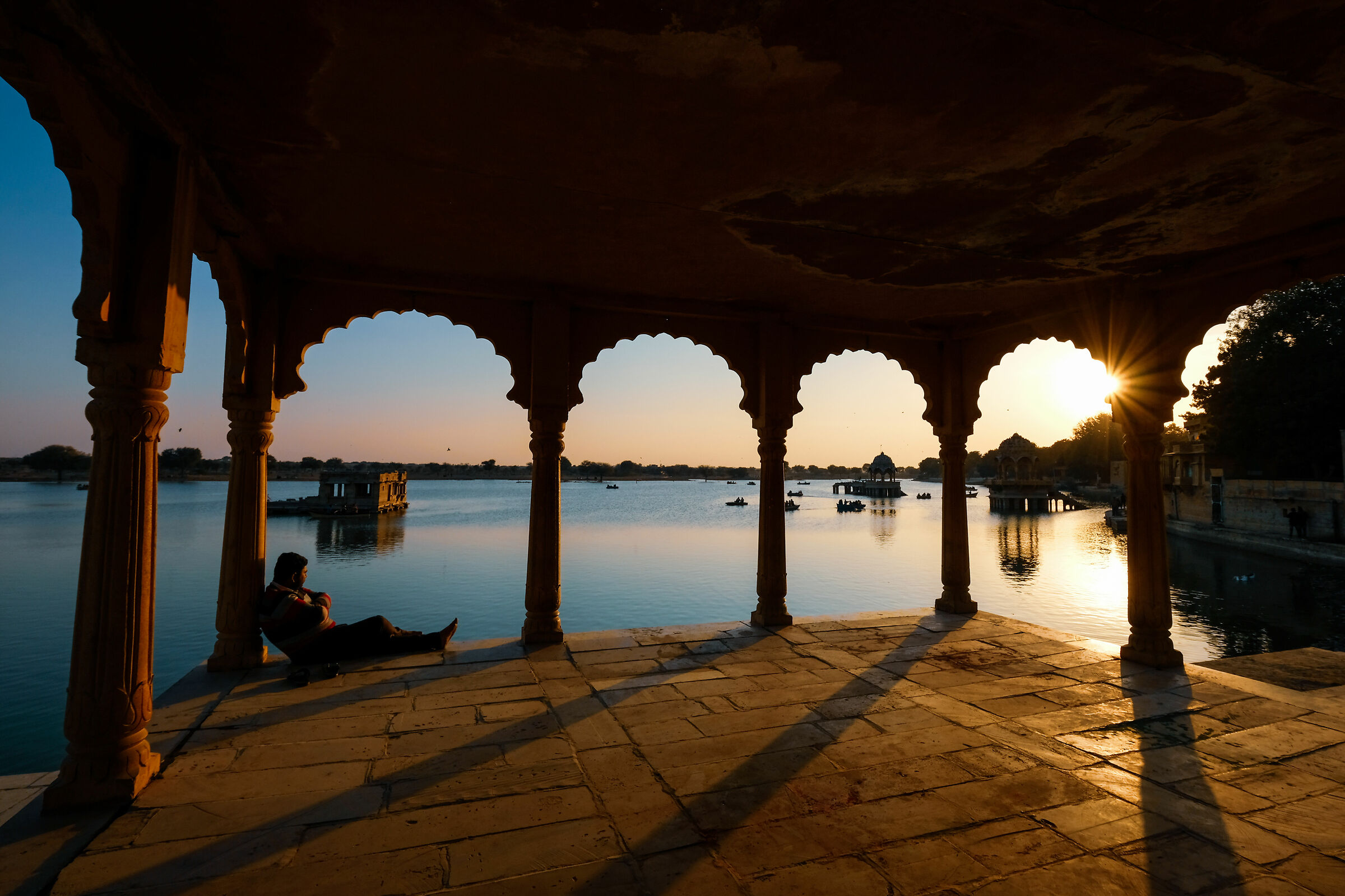 Waiting for the sunset