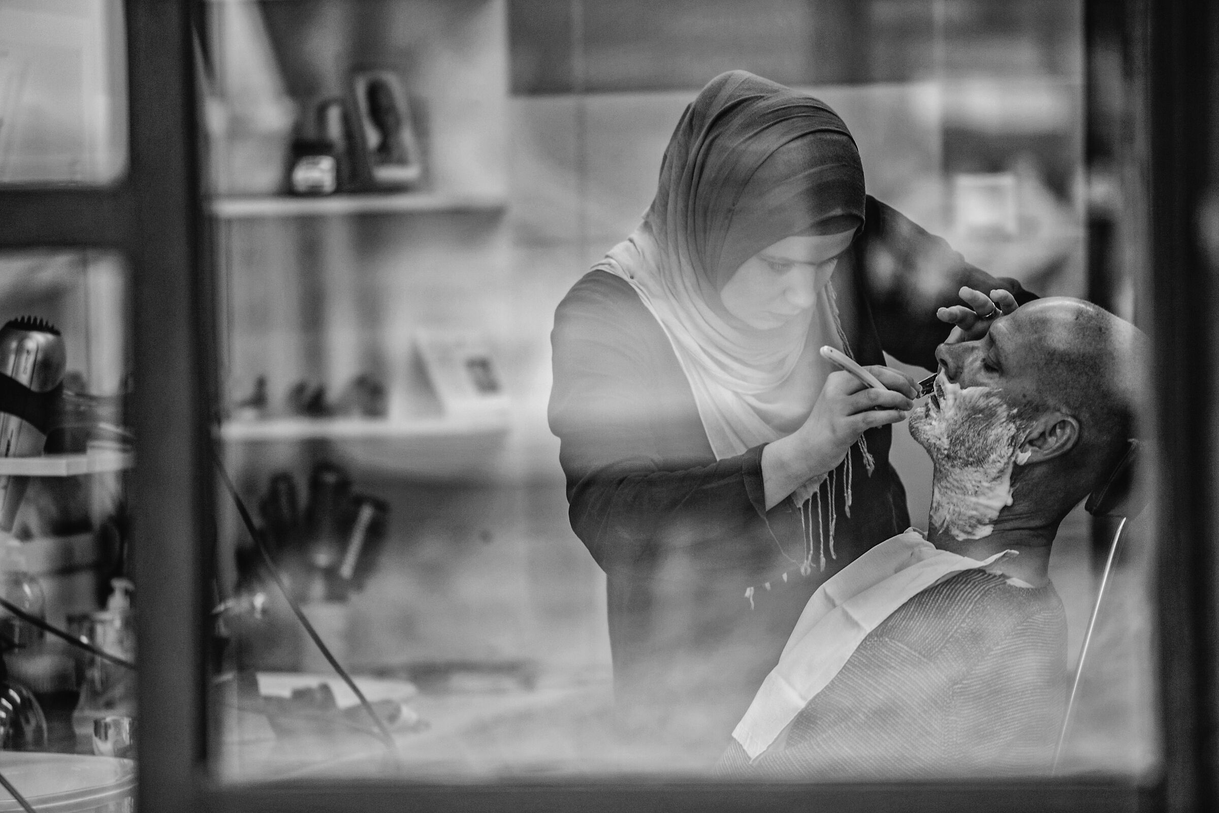 Barber shop in Sarajevo