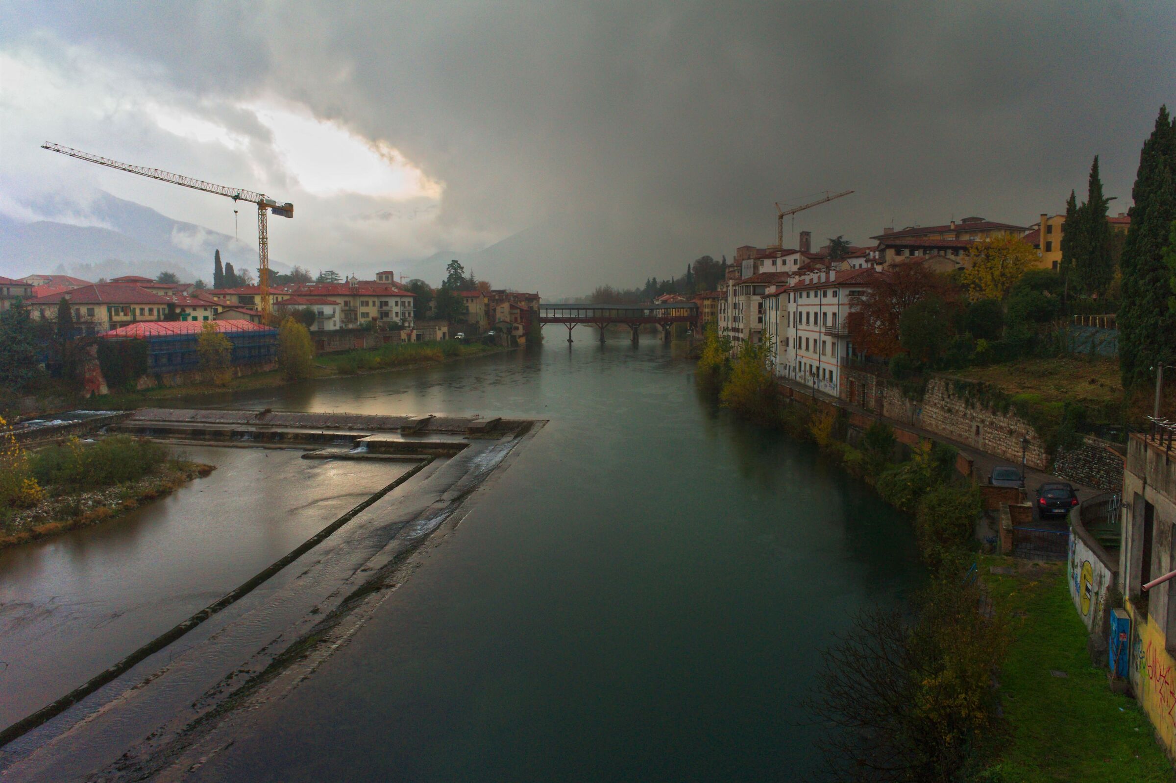 Bassano del Grappa, fiume Brenta