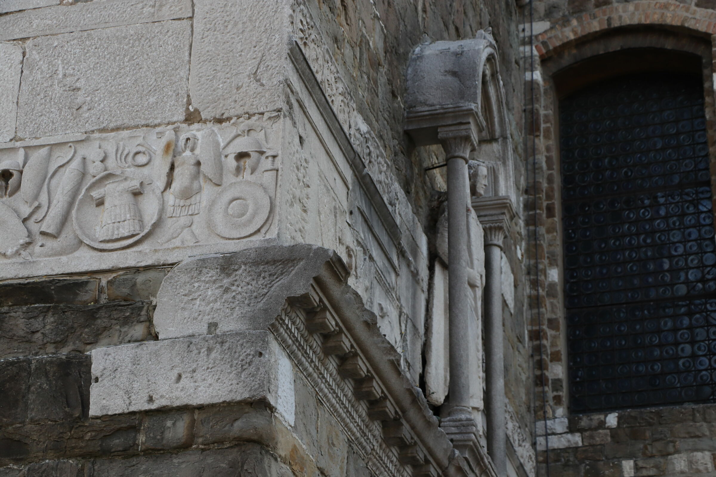 campanile di san Giusto (particolare)