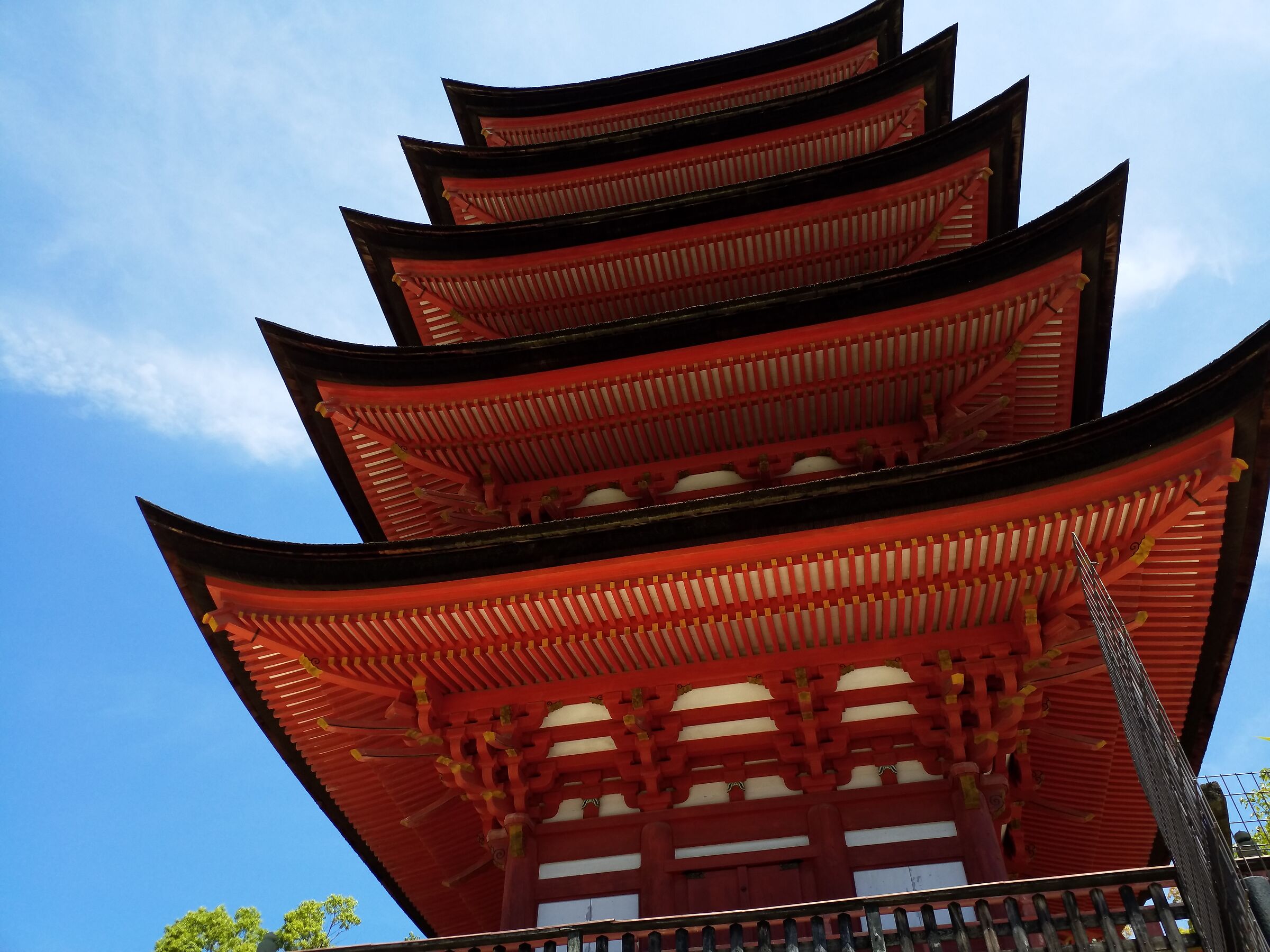 Tempio a Miyajima (Hiroshima)