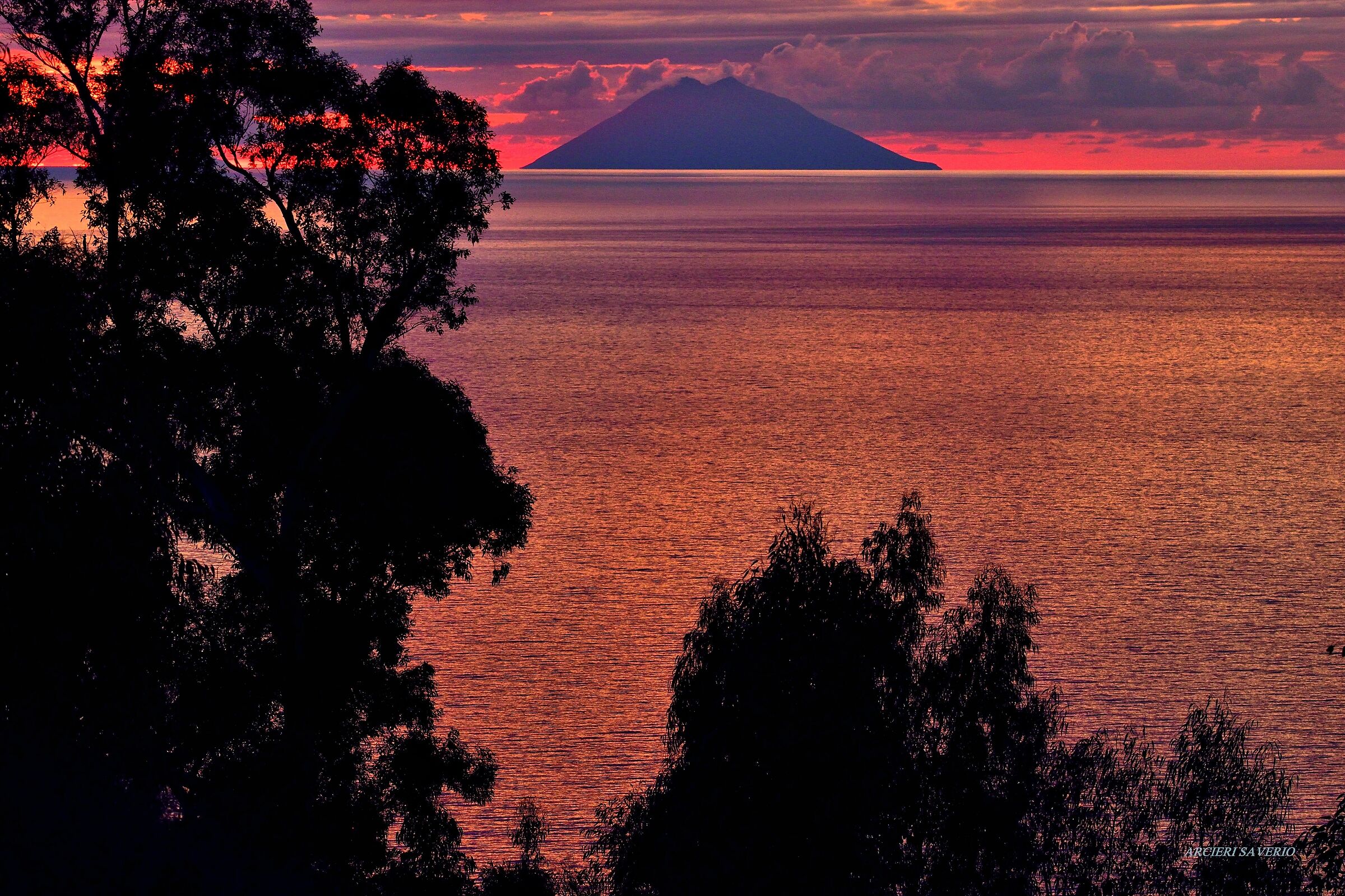 Tramonto Stromboliano