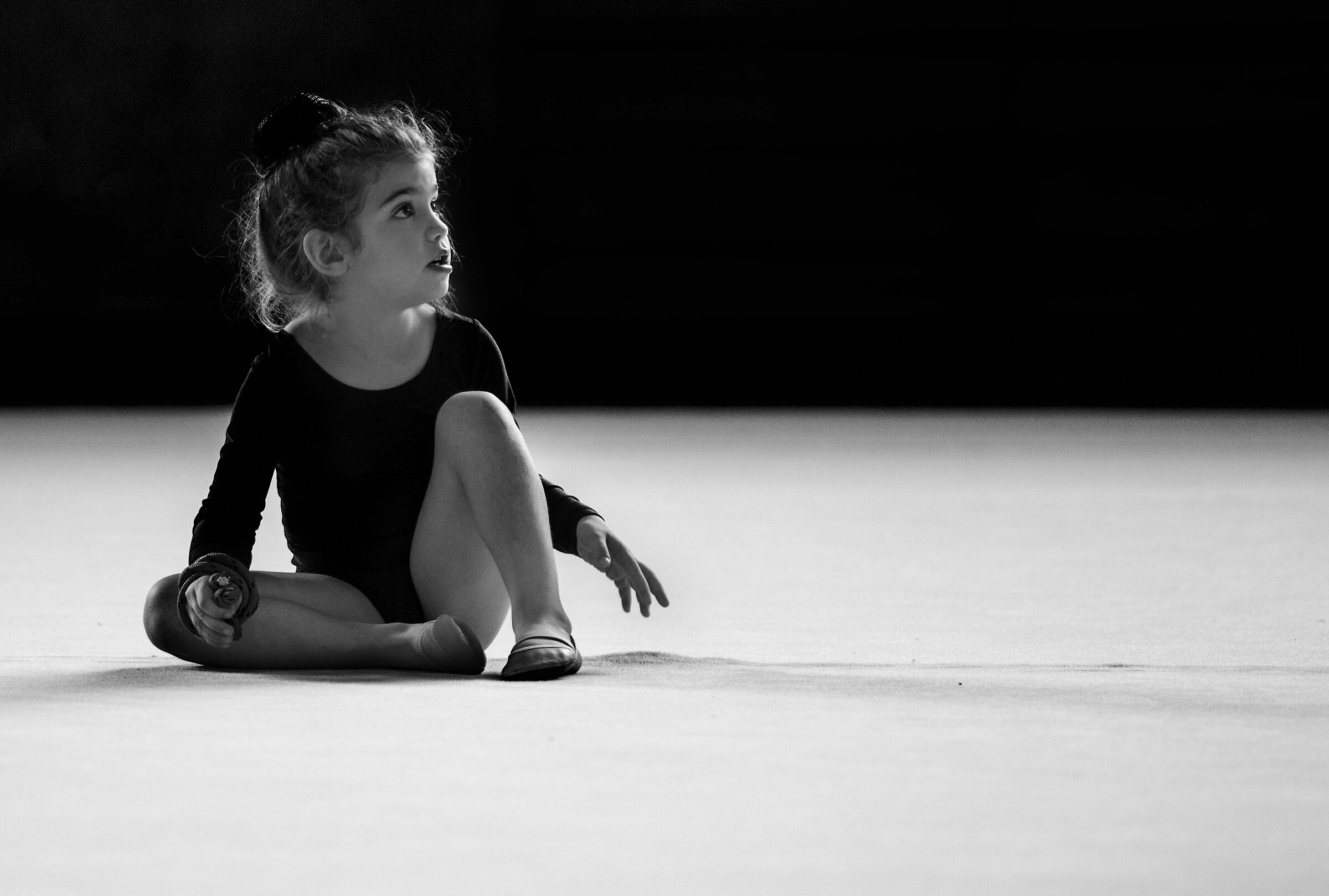 In ascolto. Piccola ginnasta, Pordenone.