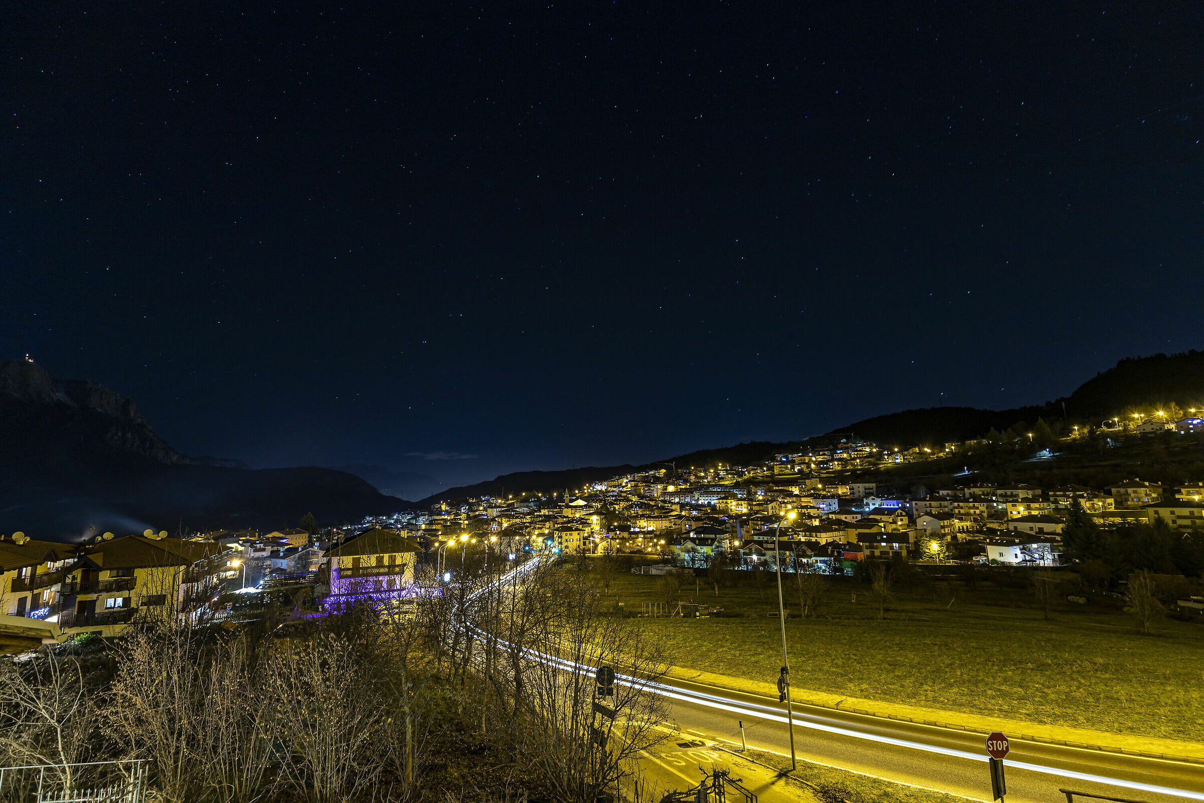 Above from the window