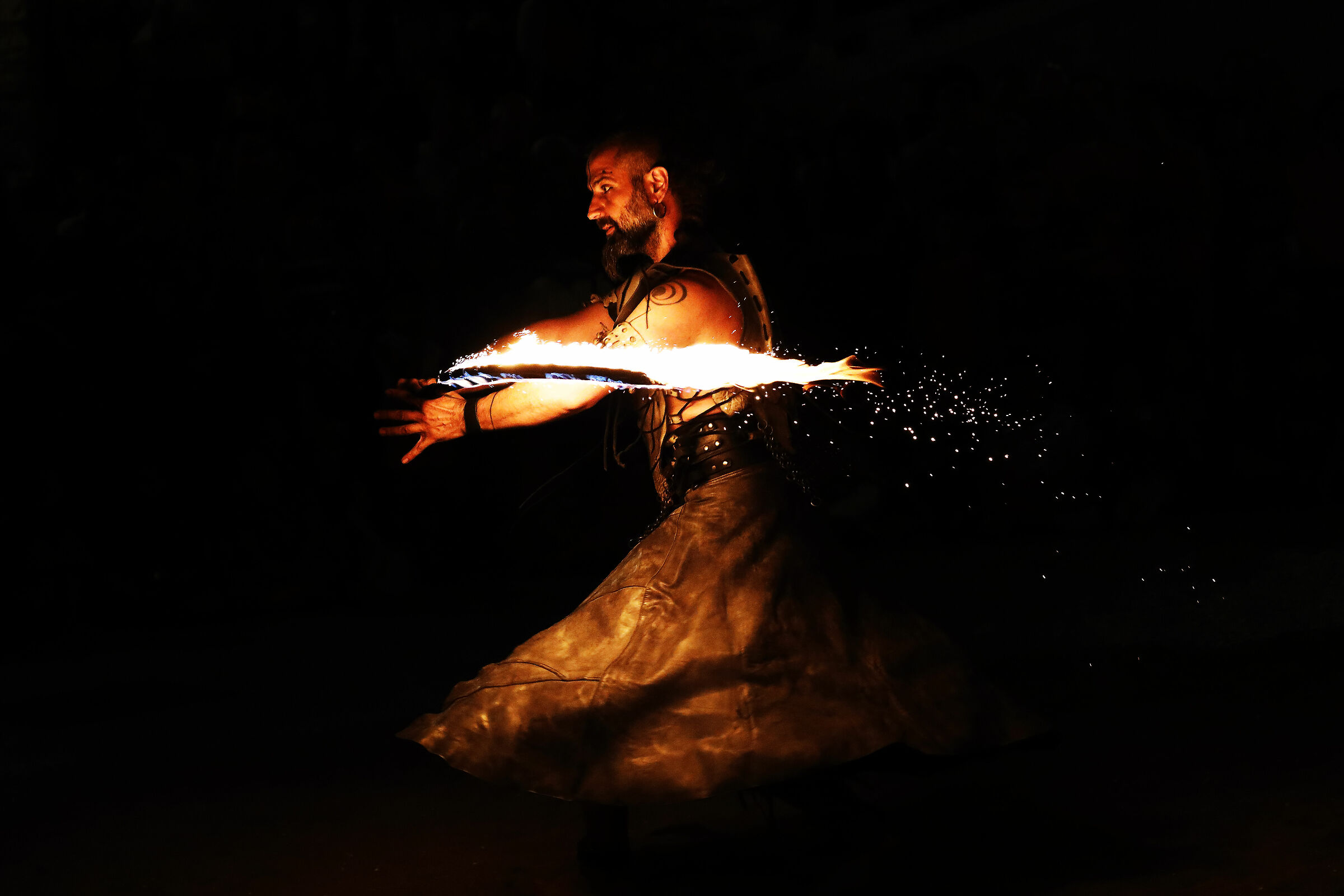 Lo spettacolo del fuoco