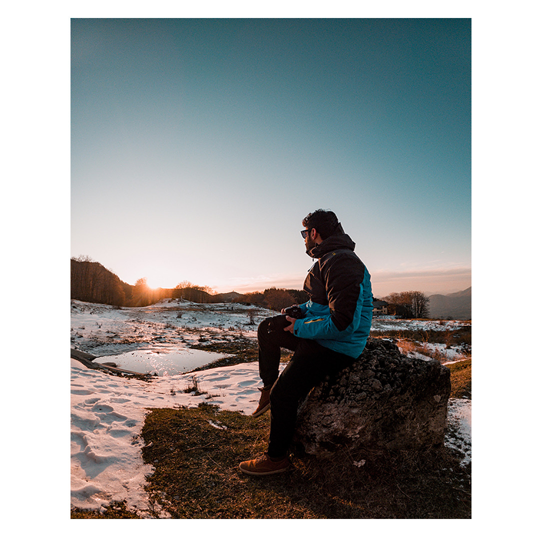 Guardare il tramonto