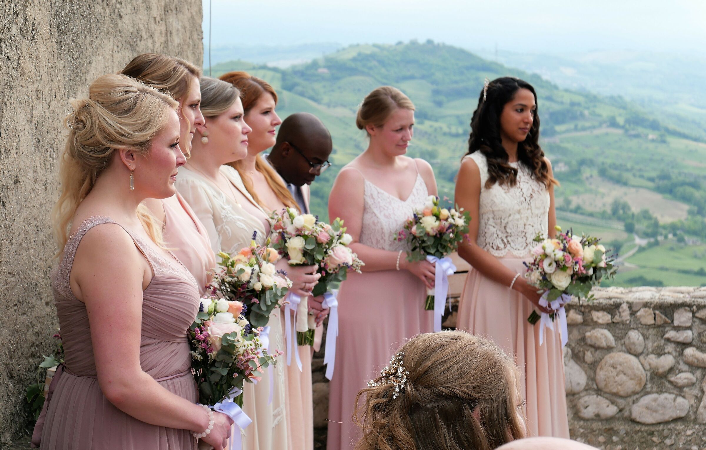 Matrimonio americano a Montefino.