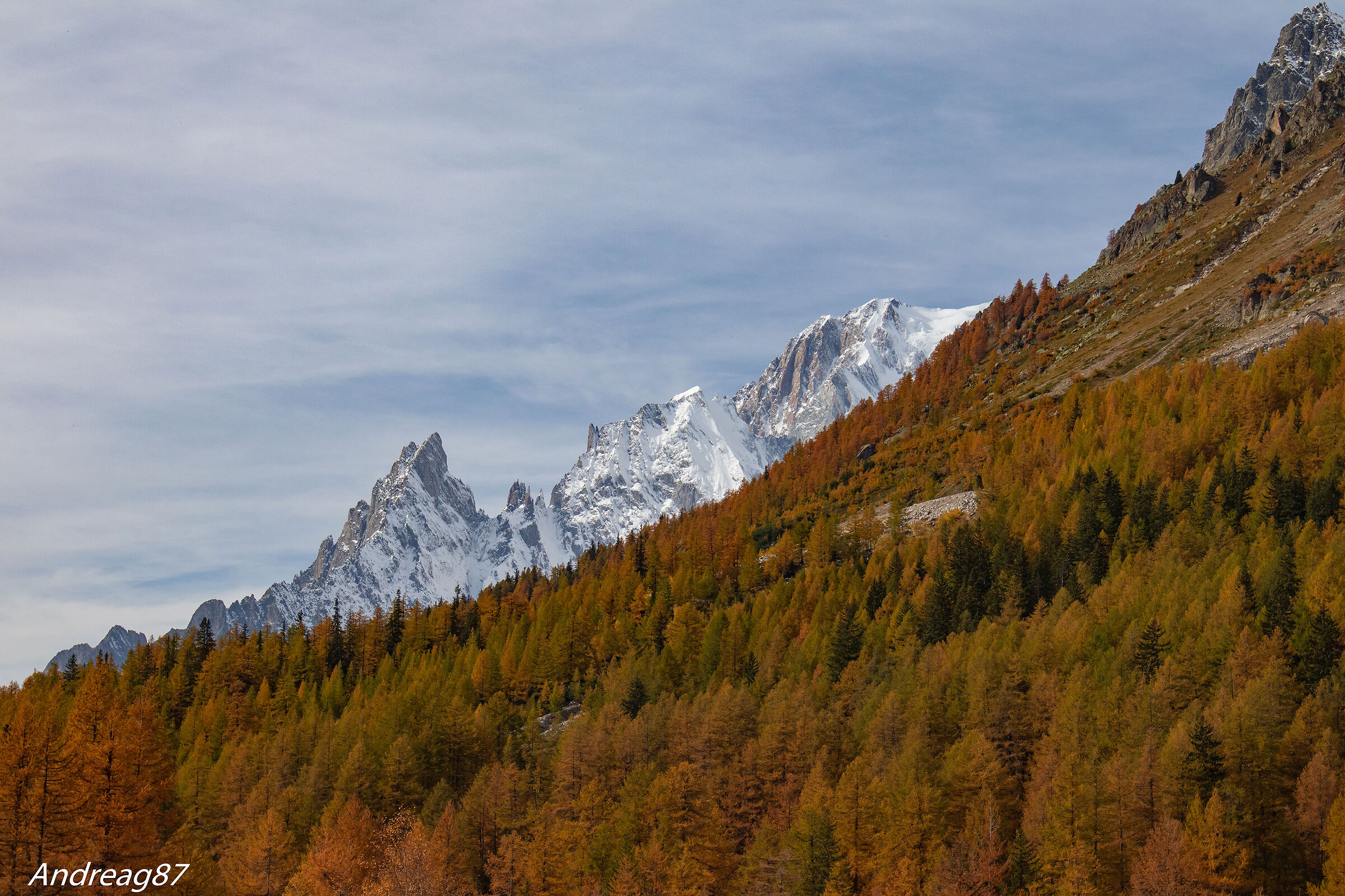 Massiccio del monte bianco