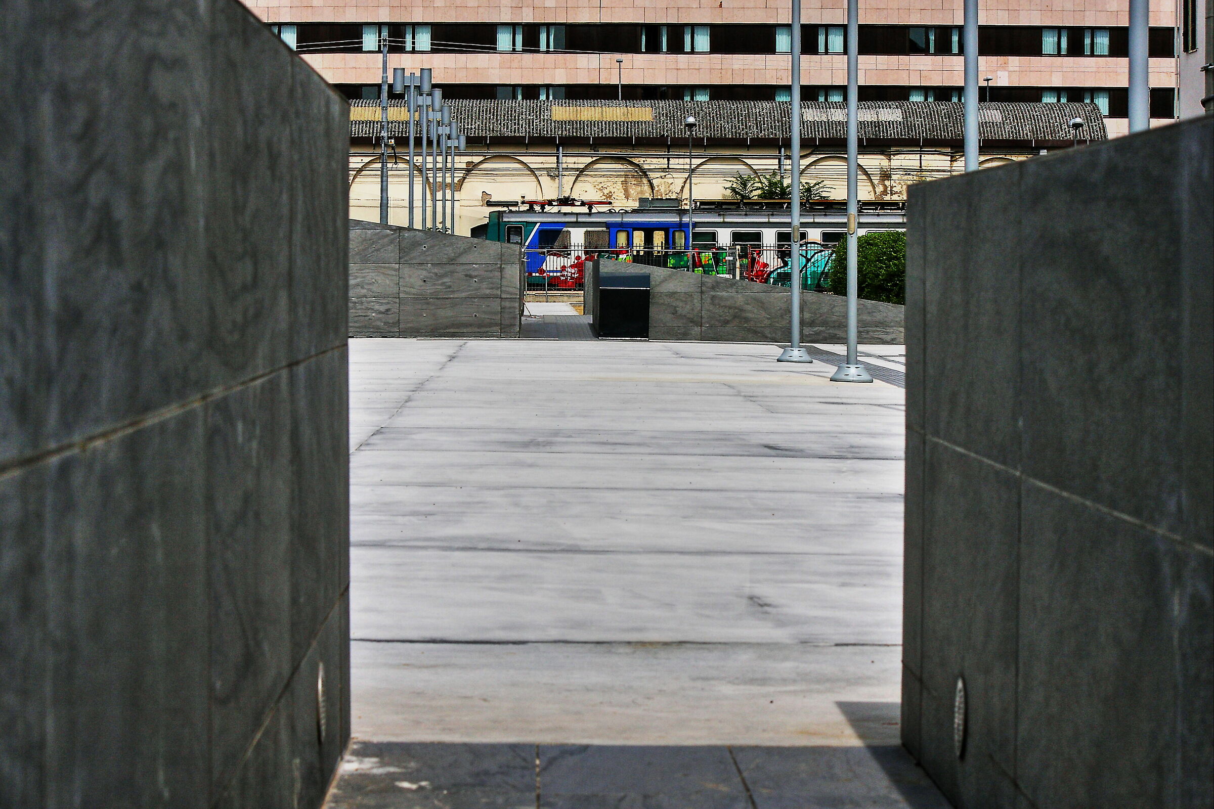 Where perspective takes you and where the train takes you