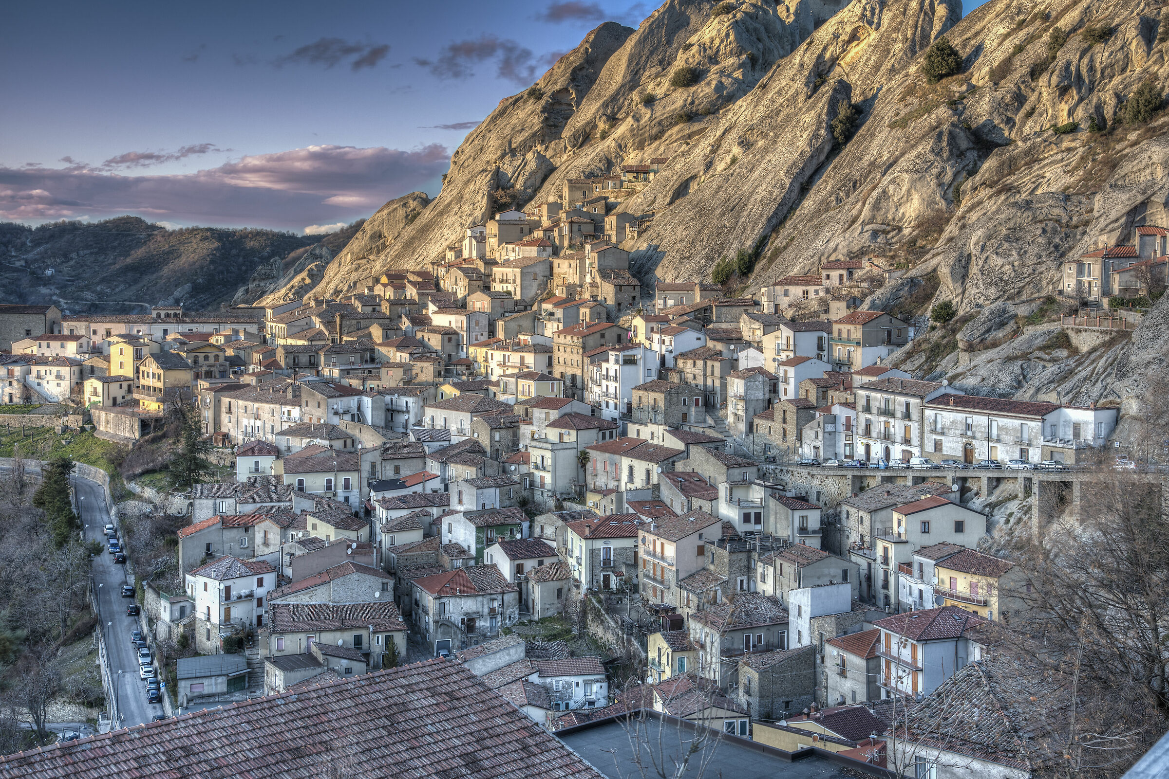 Tramonto a Pietrapertosa