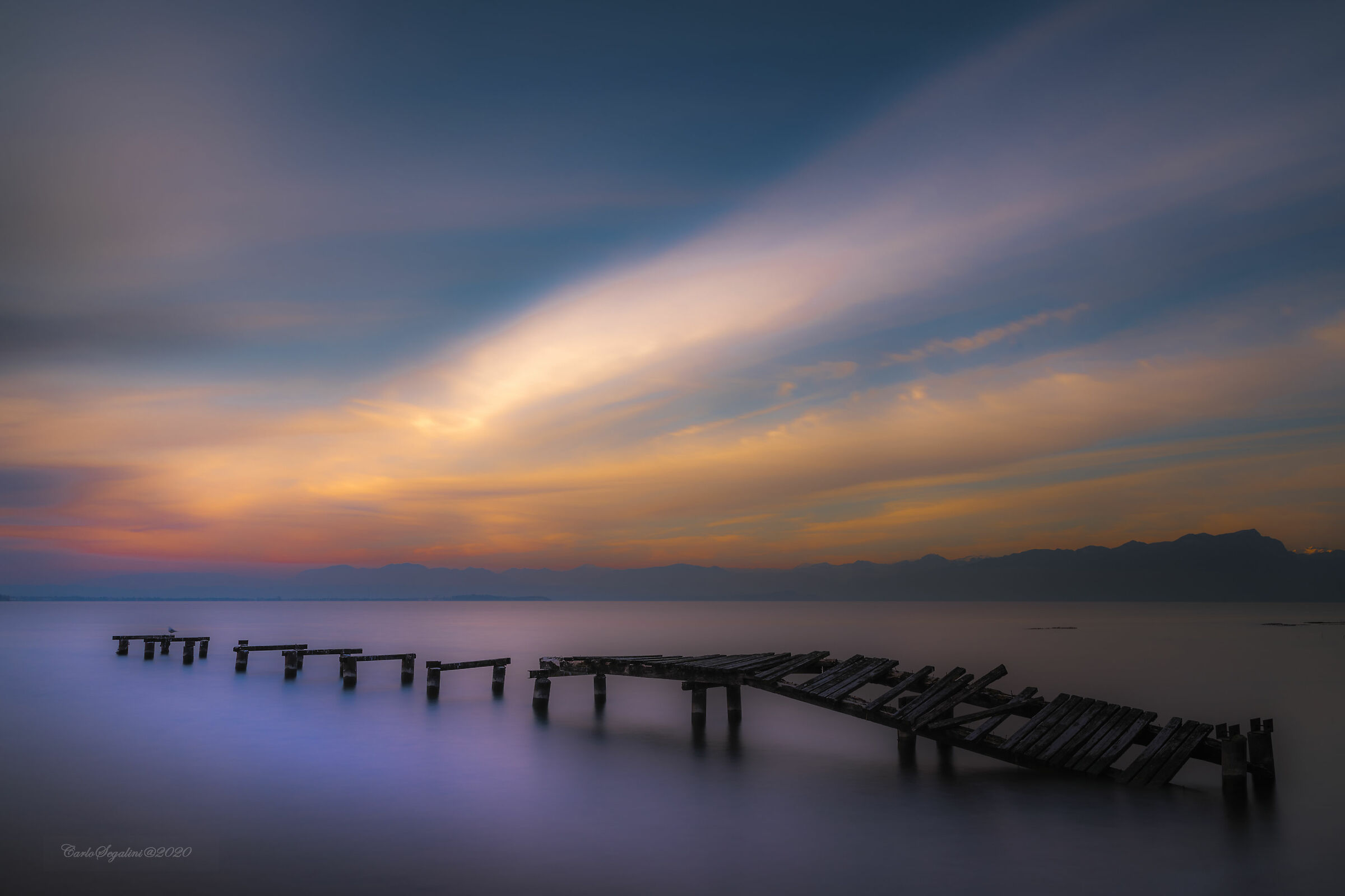il pontile abbandonato