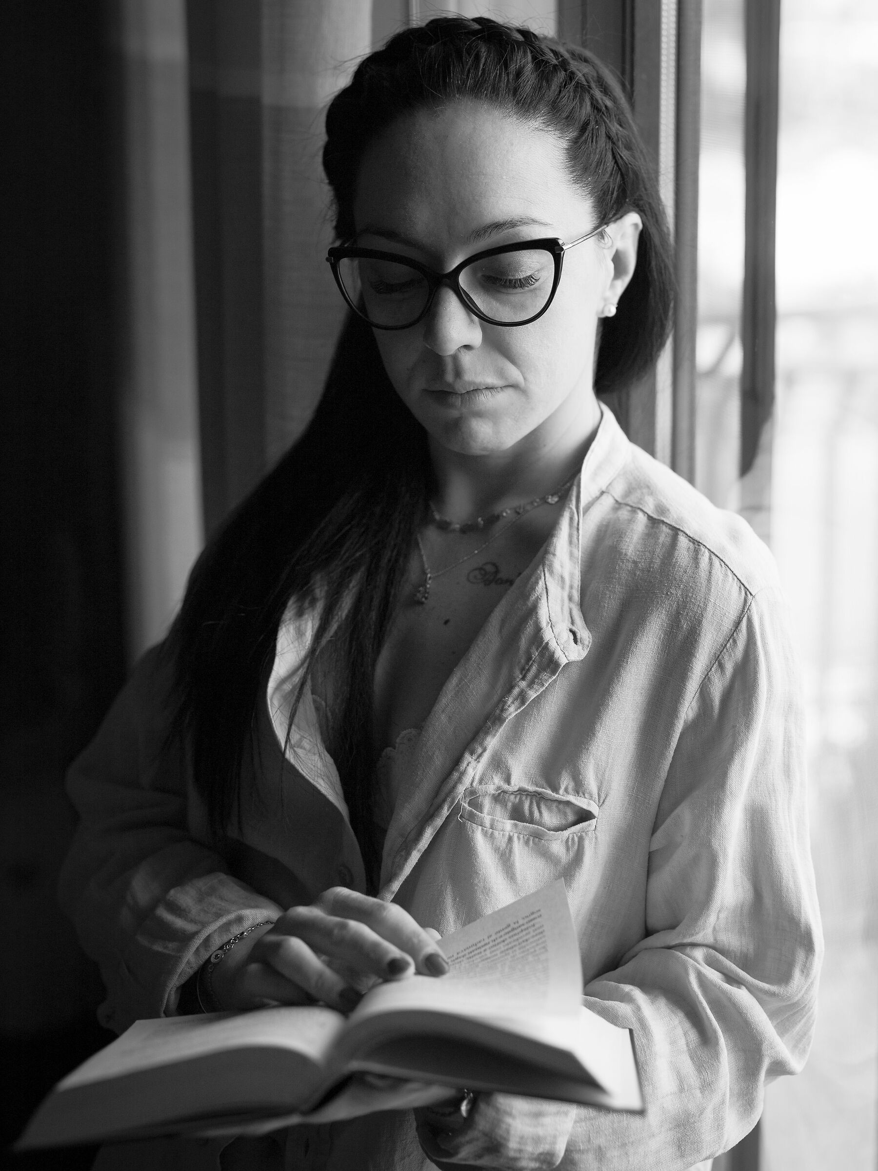 Valentina - Shooting tra i libri