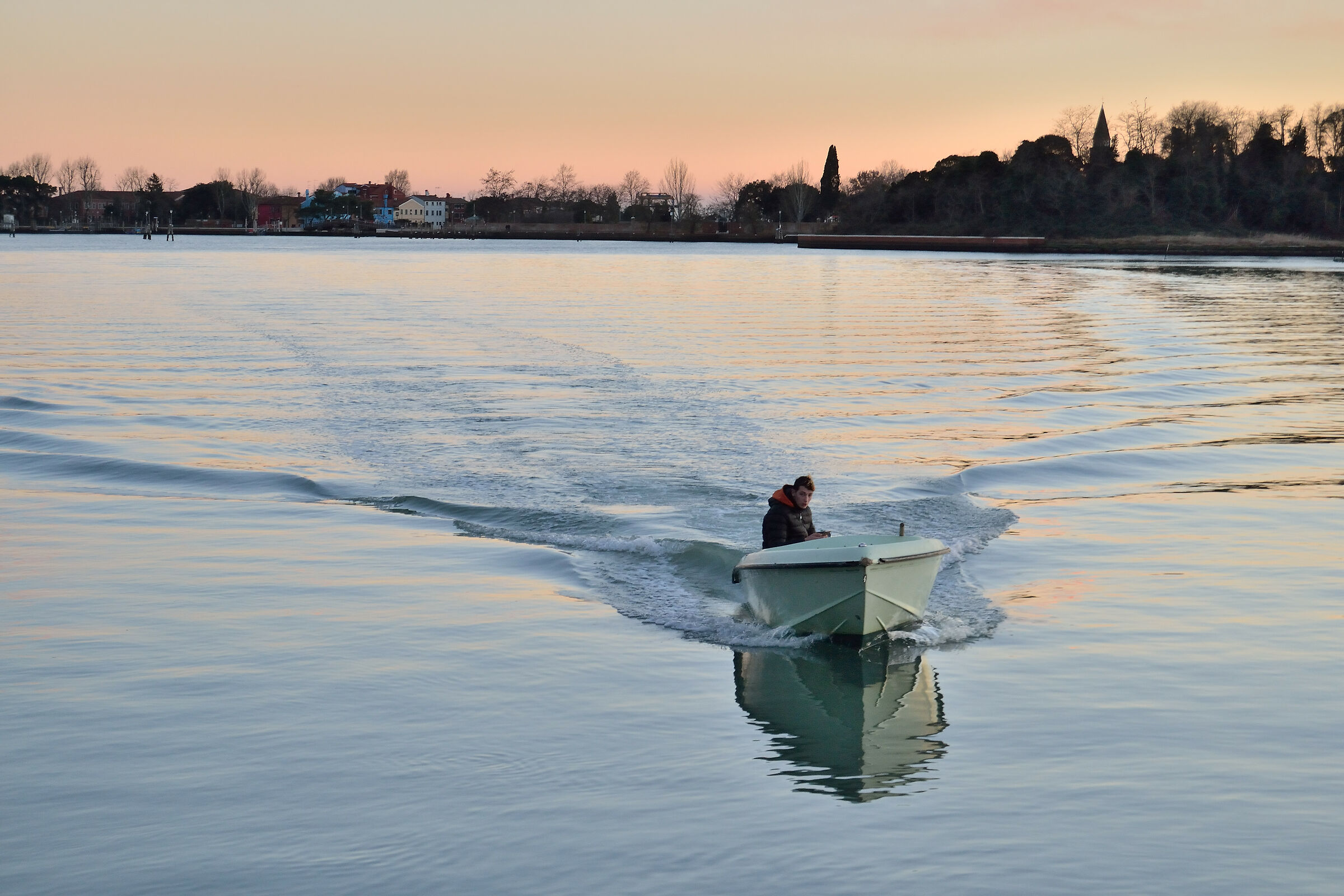 Between Torcello and Burano