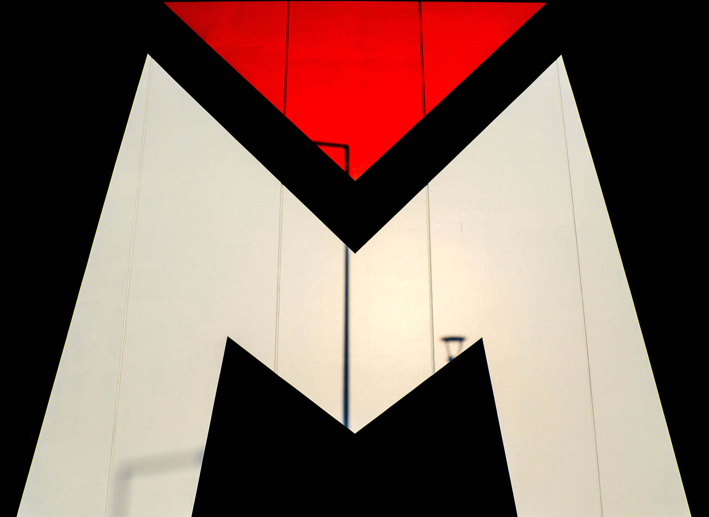 another M on the wall