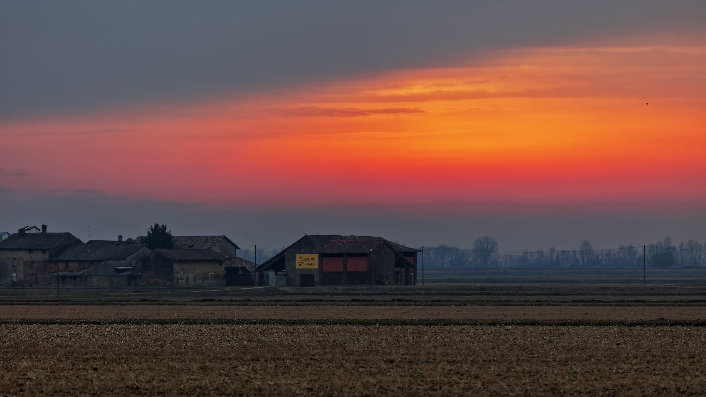 Placido tramonto alla  Marietta