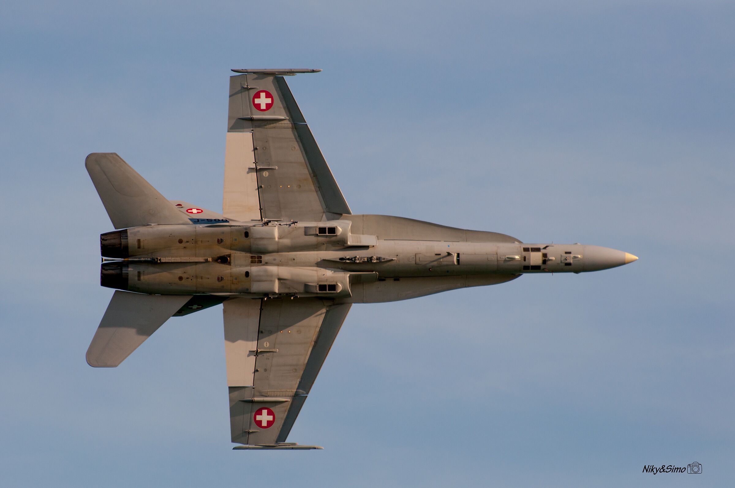 F/A 18 hornet Swiss jesolo extreme show 2019