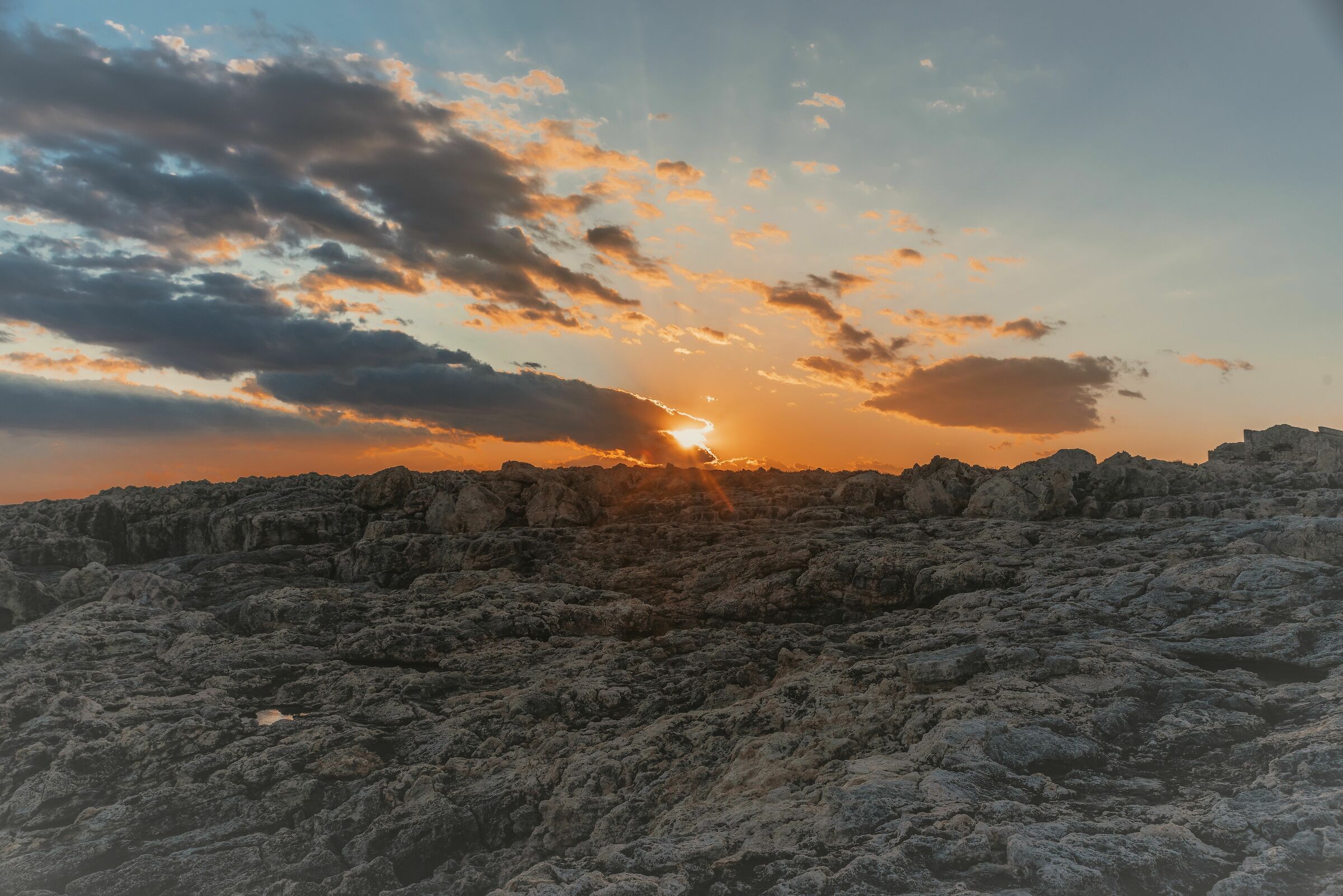 Tramonto Capo Murro di Porco (sr)