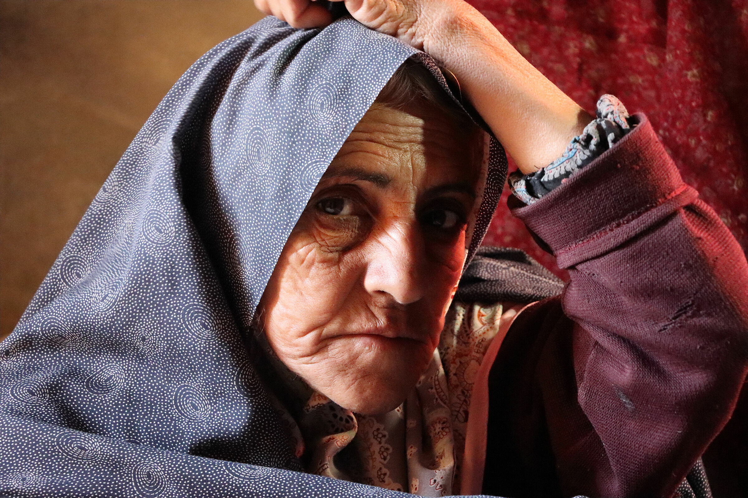 nel villaggio troglodita...