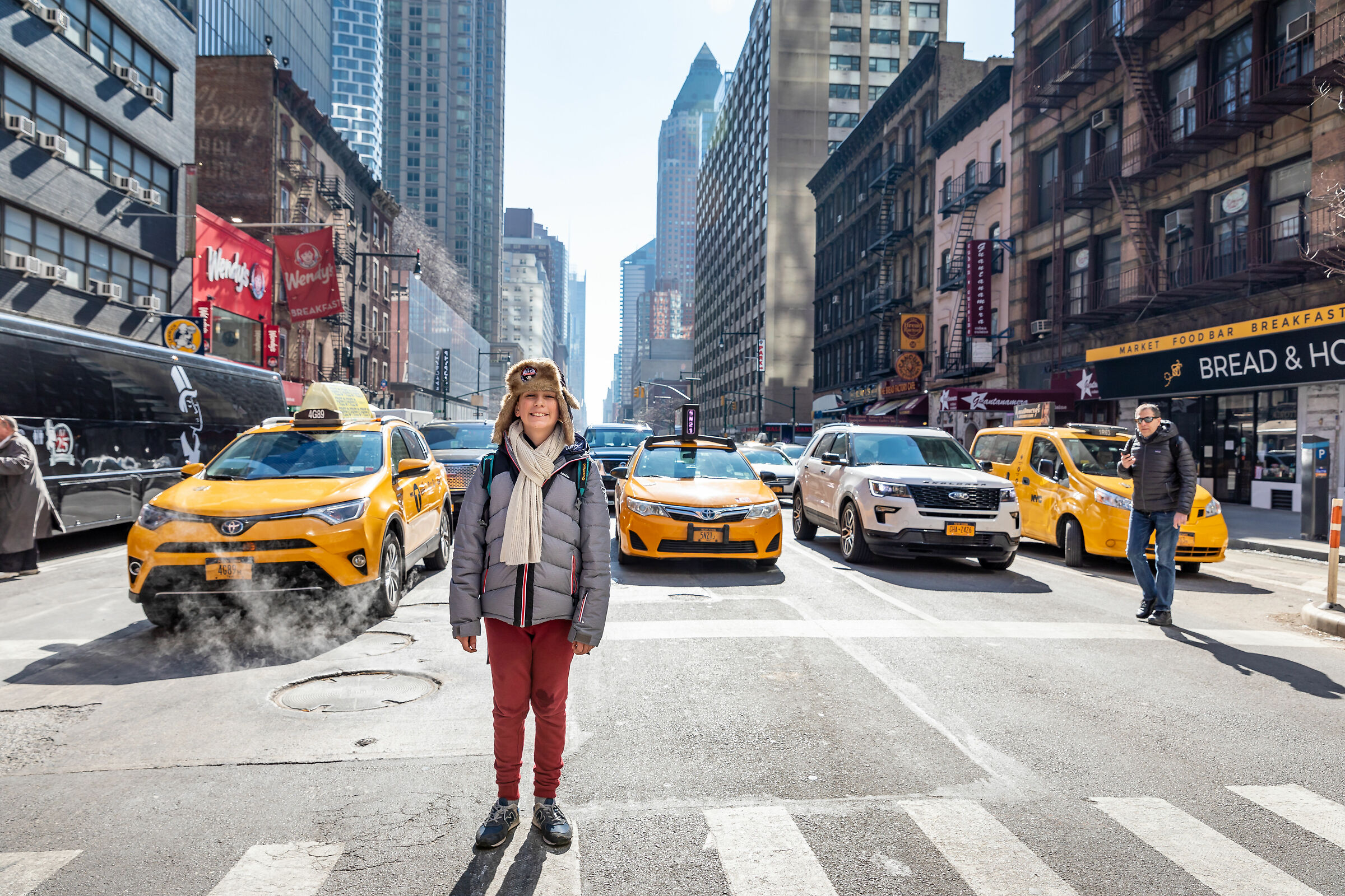 I taxi gialli di New York City