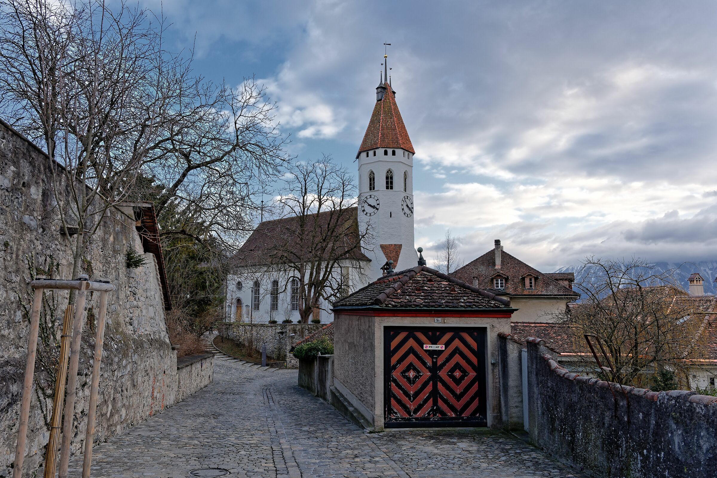 The ancient village of Thun