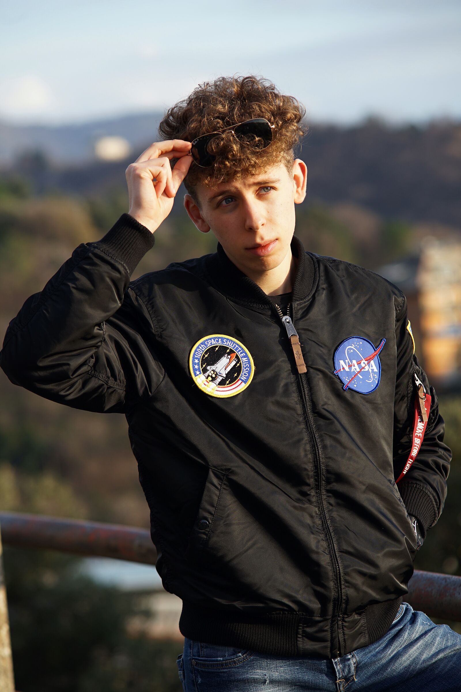 Nella pausa di una lezione di guida....