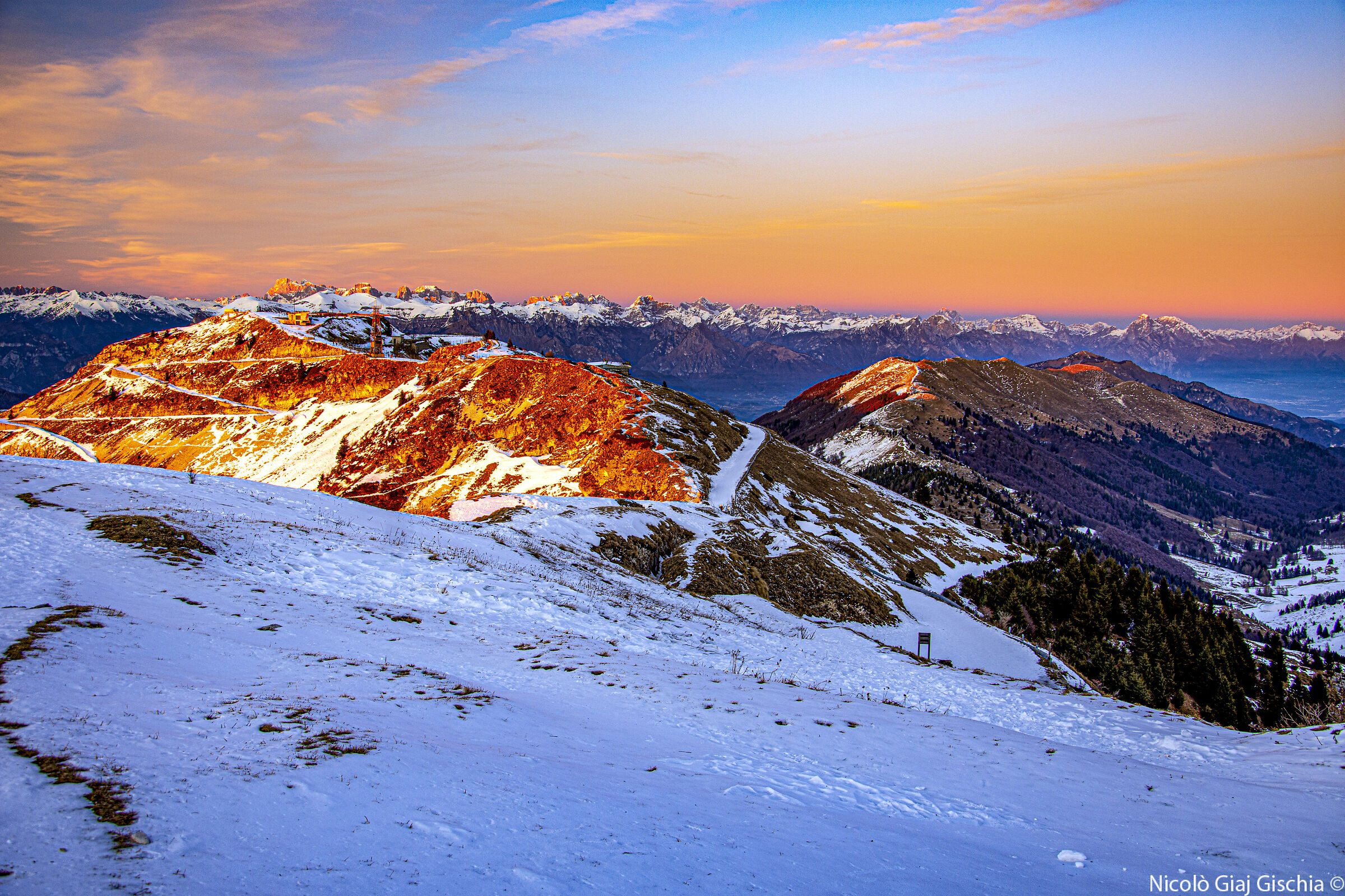 Tramonto Monte Grappa 1