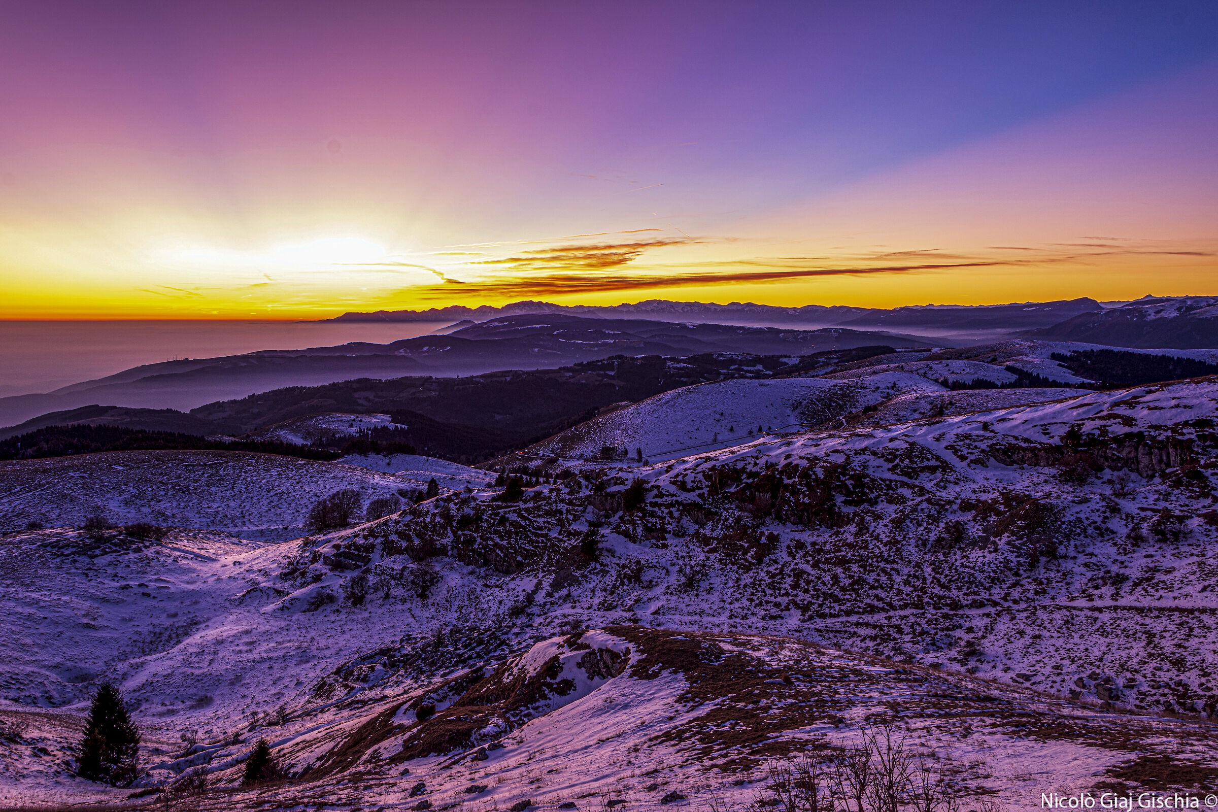 Tramonto Monte Grappa 3
