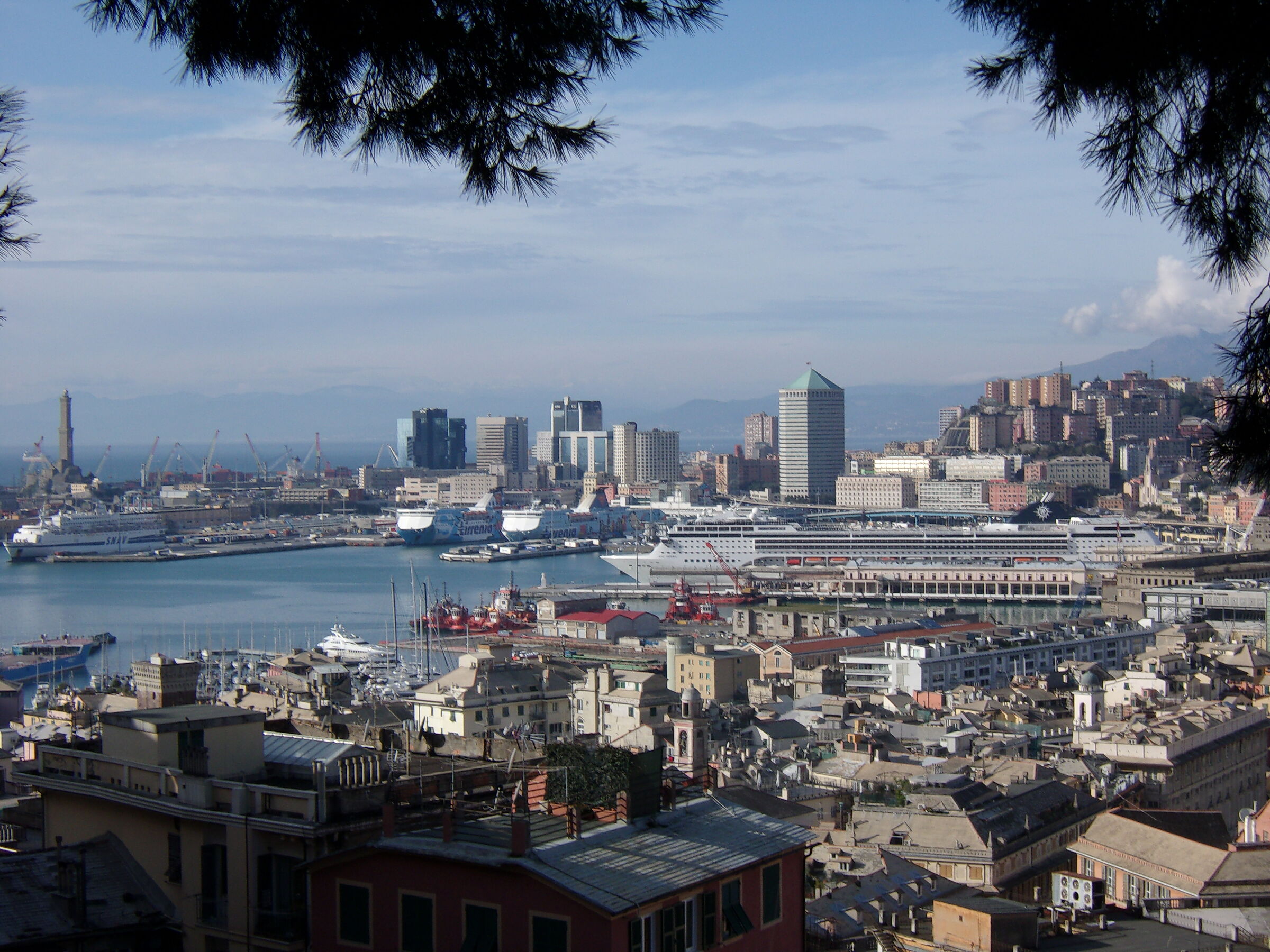 THE port