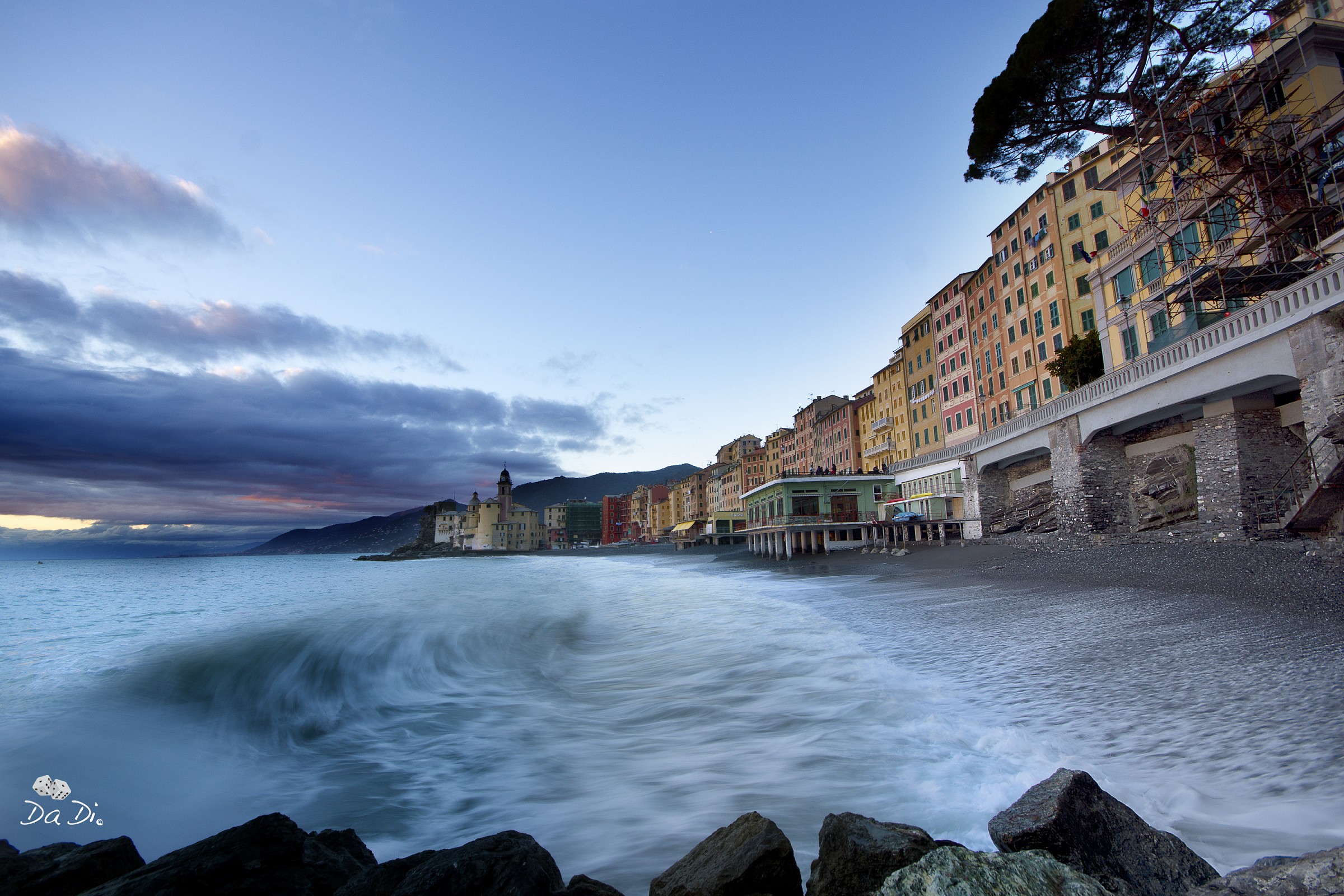 Camogli al tramonto