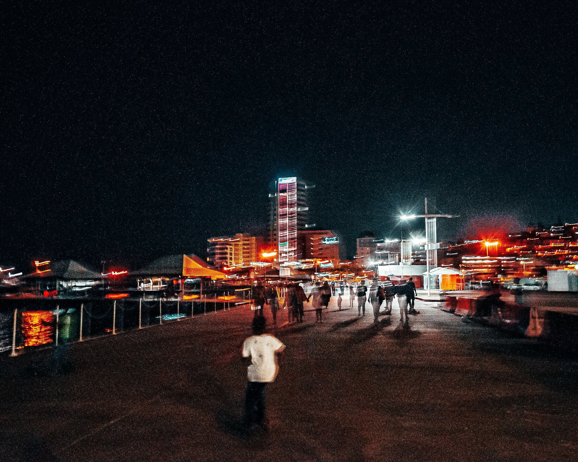 By night