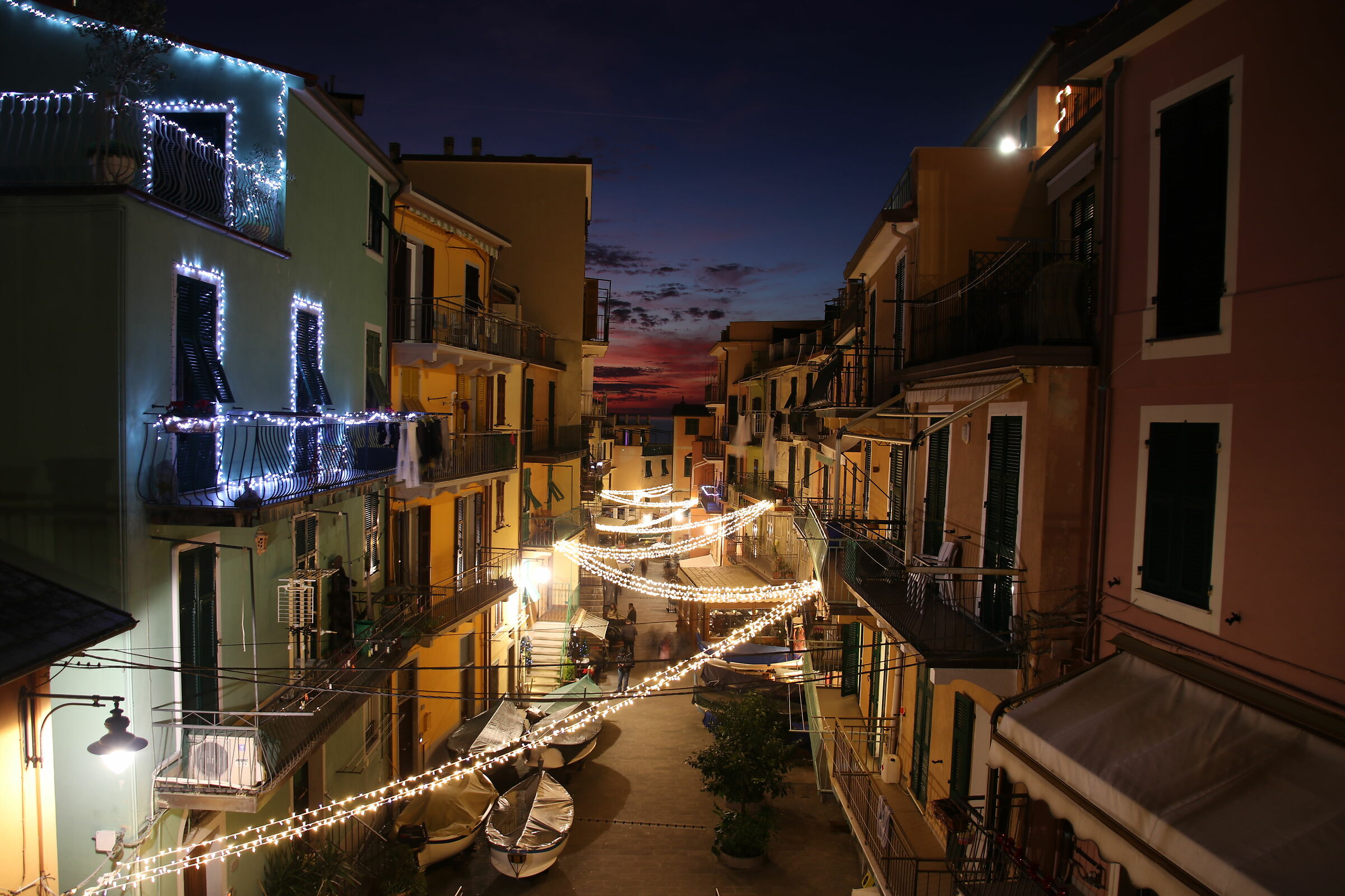 Manarola centro, Cinque Terre (La Spezia) - 31.12.2019