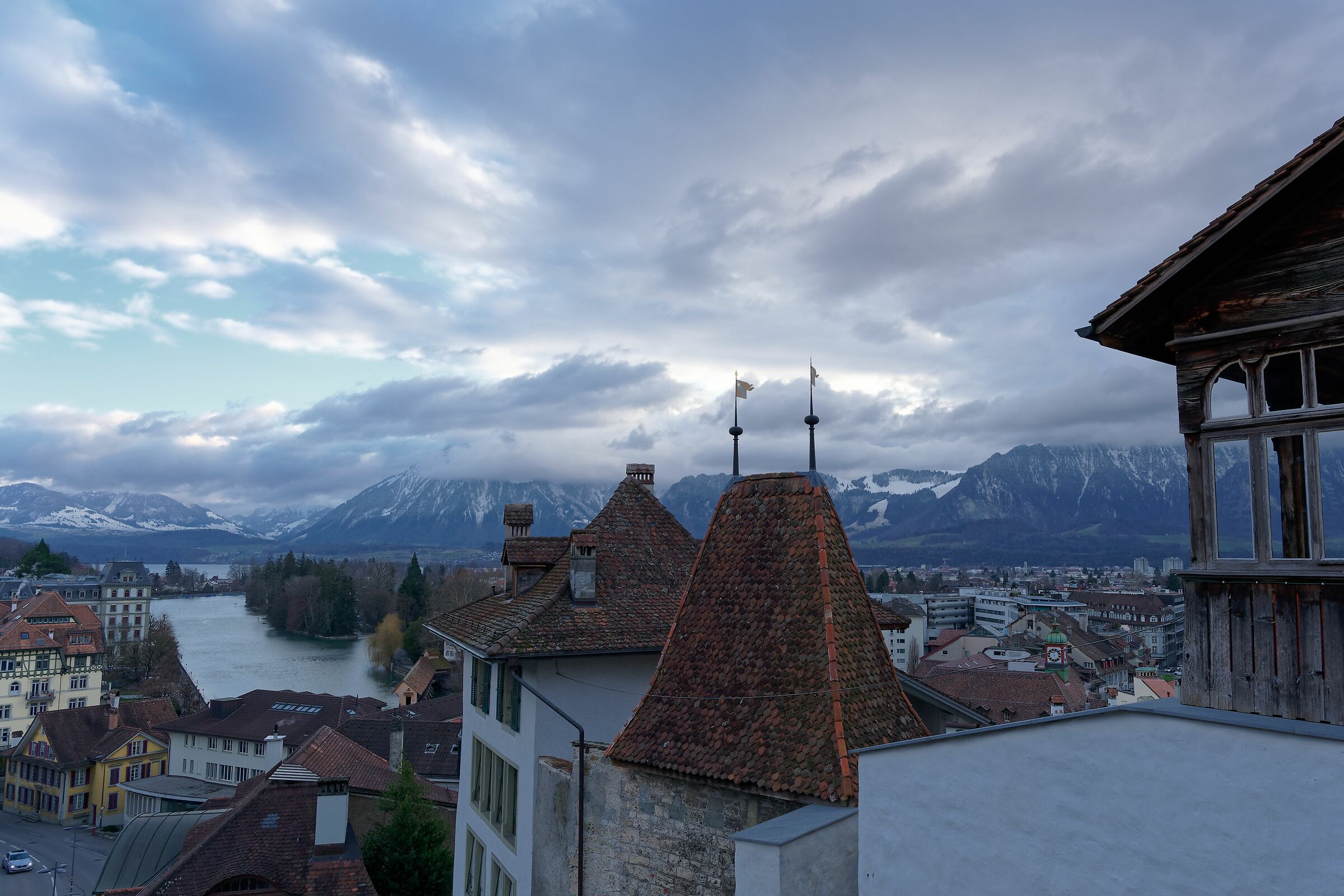 The Lake Thun Valley
