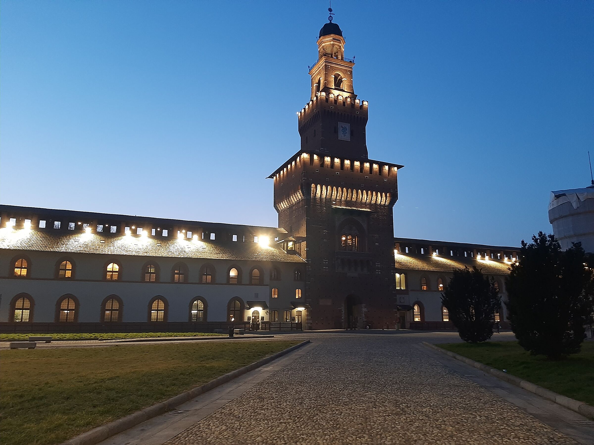 A morning at the castle