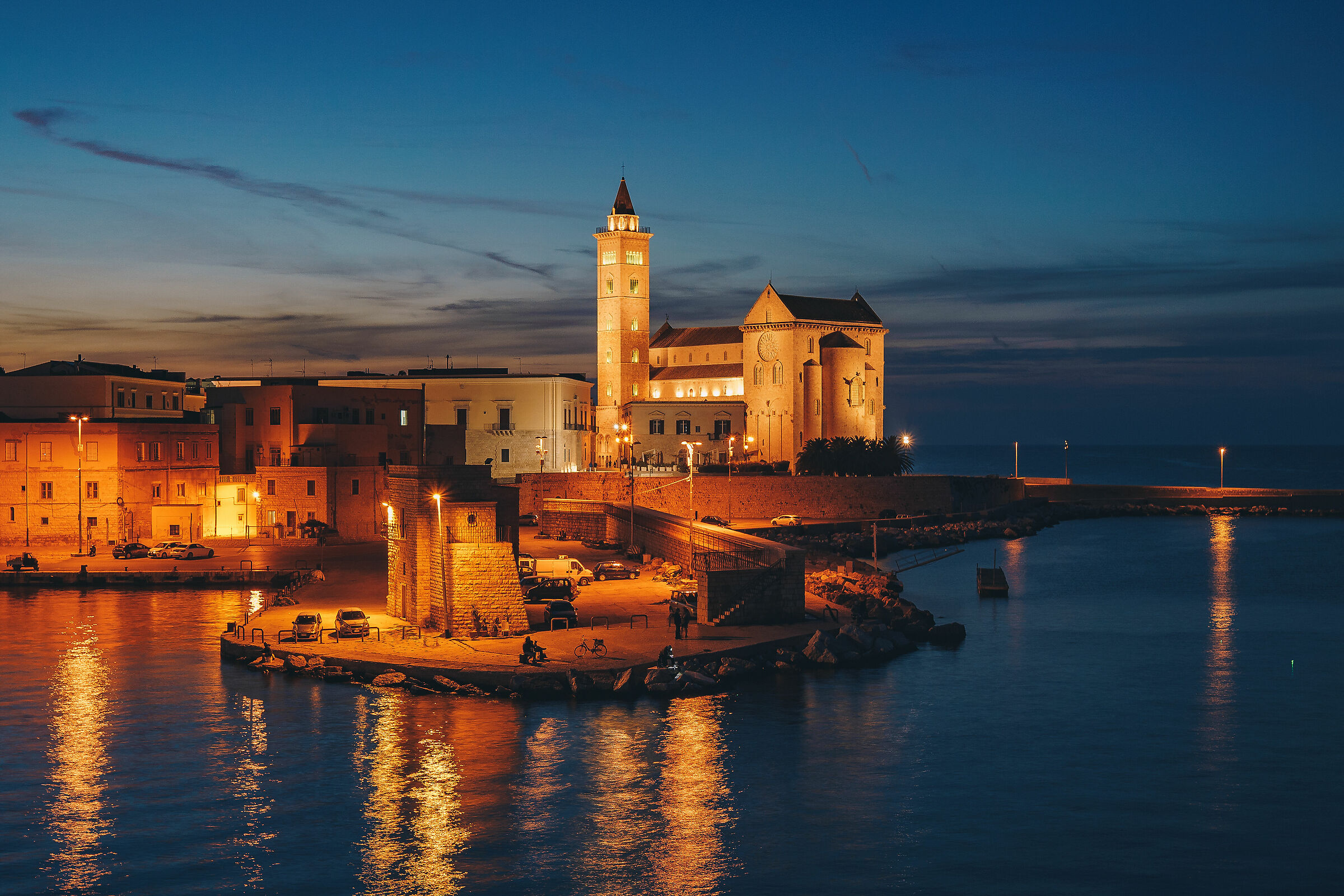 A beautiful sunset on Trani