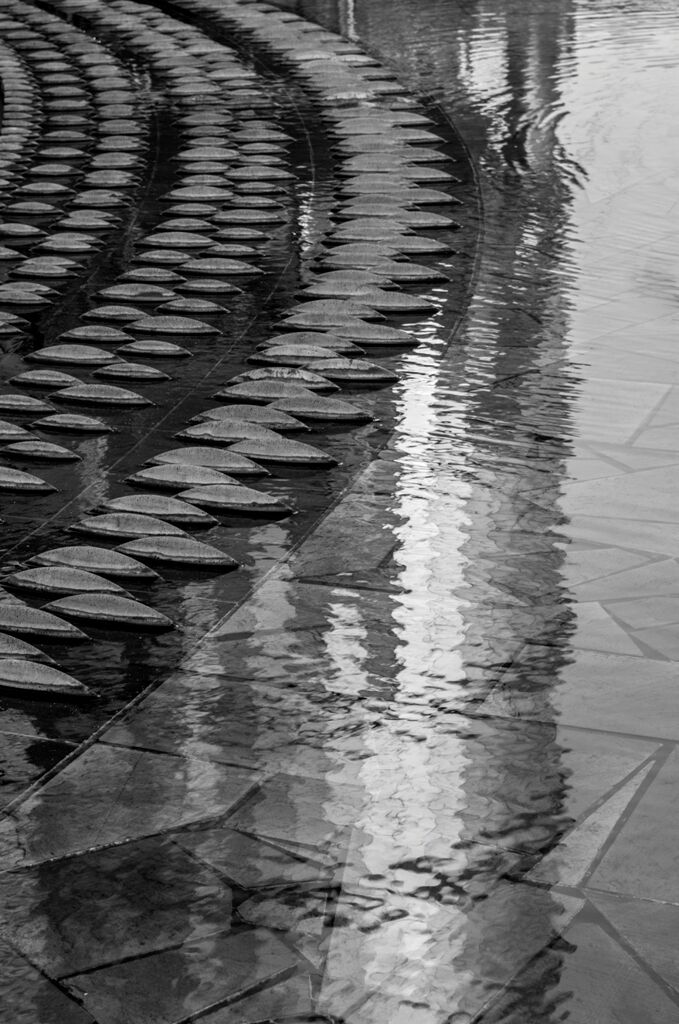 Reflections on the water