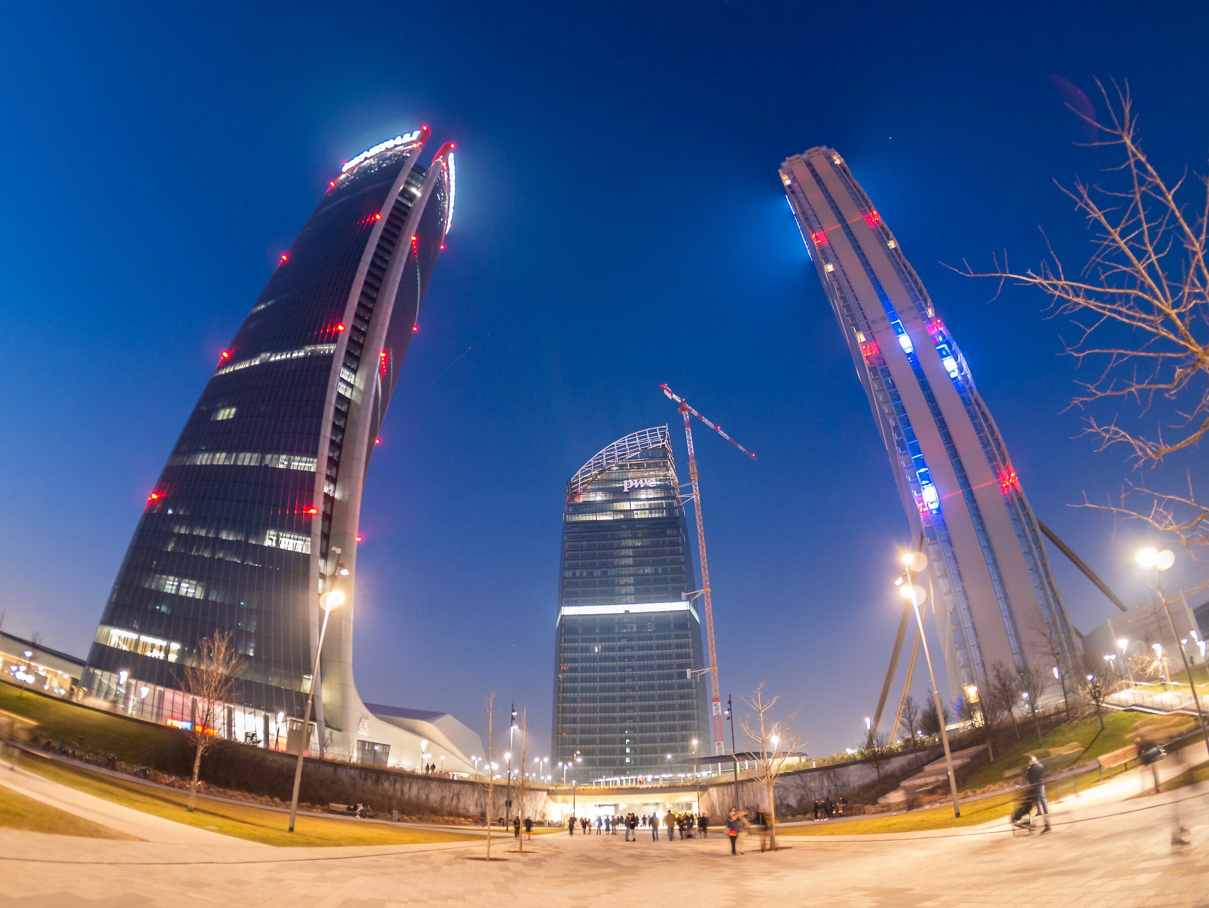 Citylife fisheye - Milan