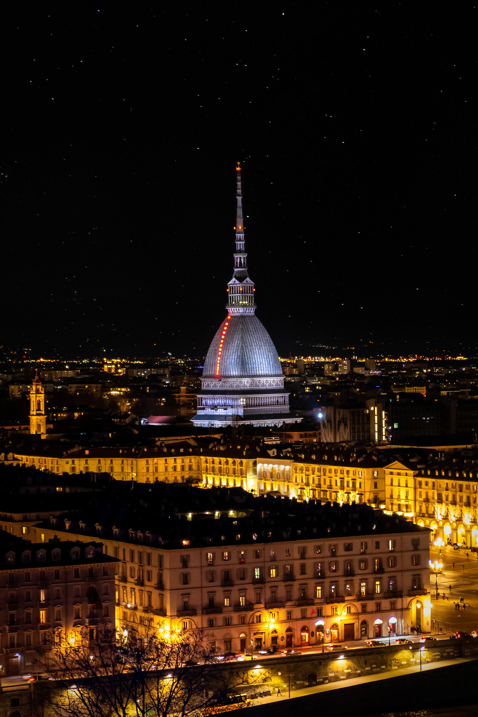 Turin's golden lights