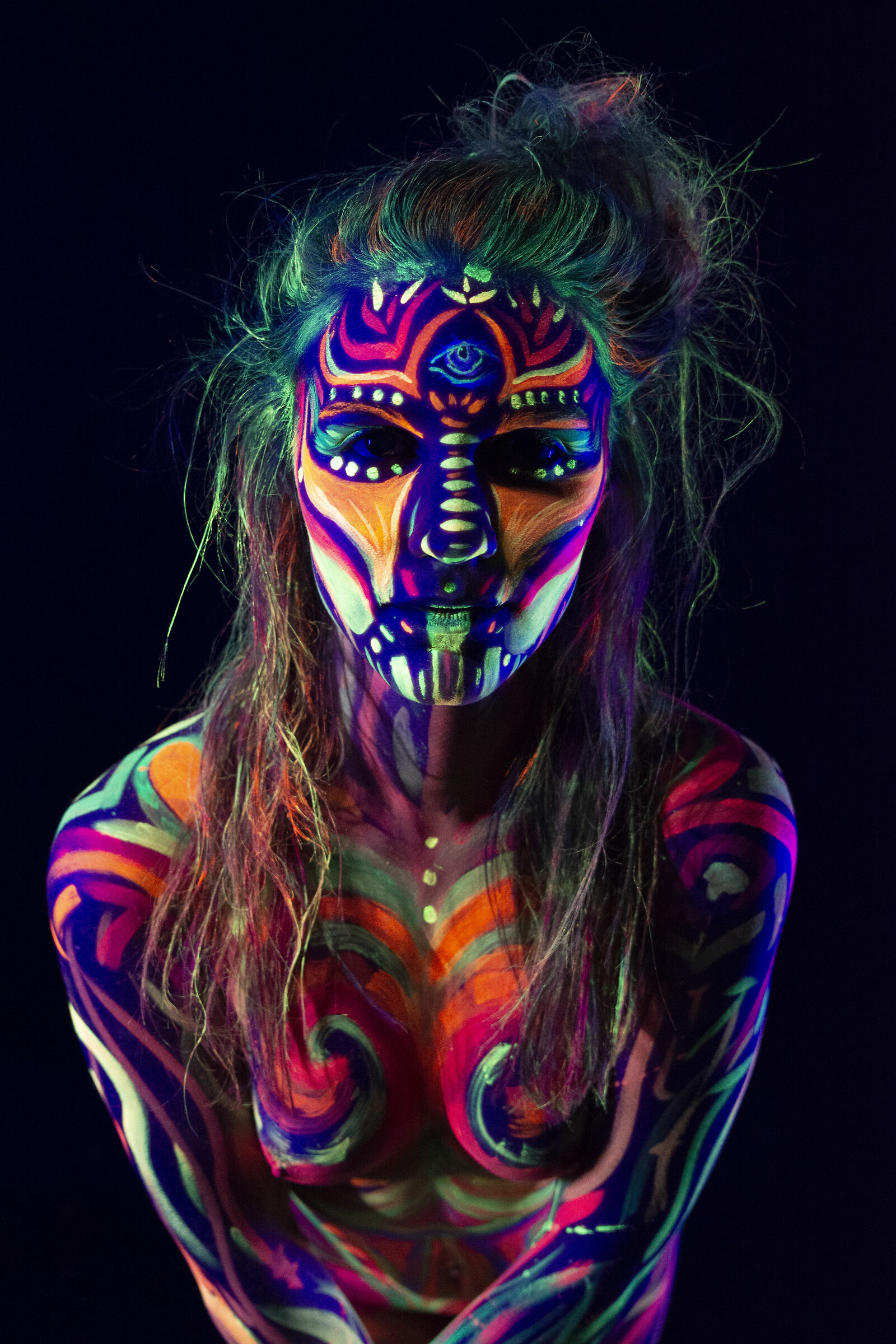 Body painting fluo_4