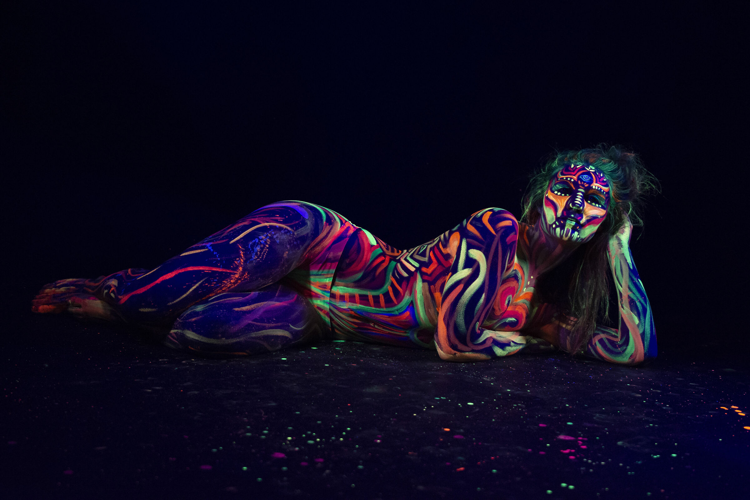 Body painting fluo_5