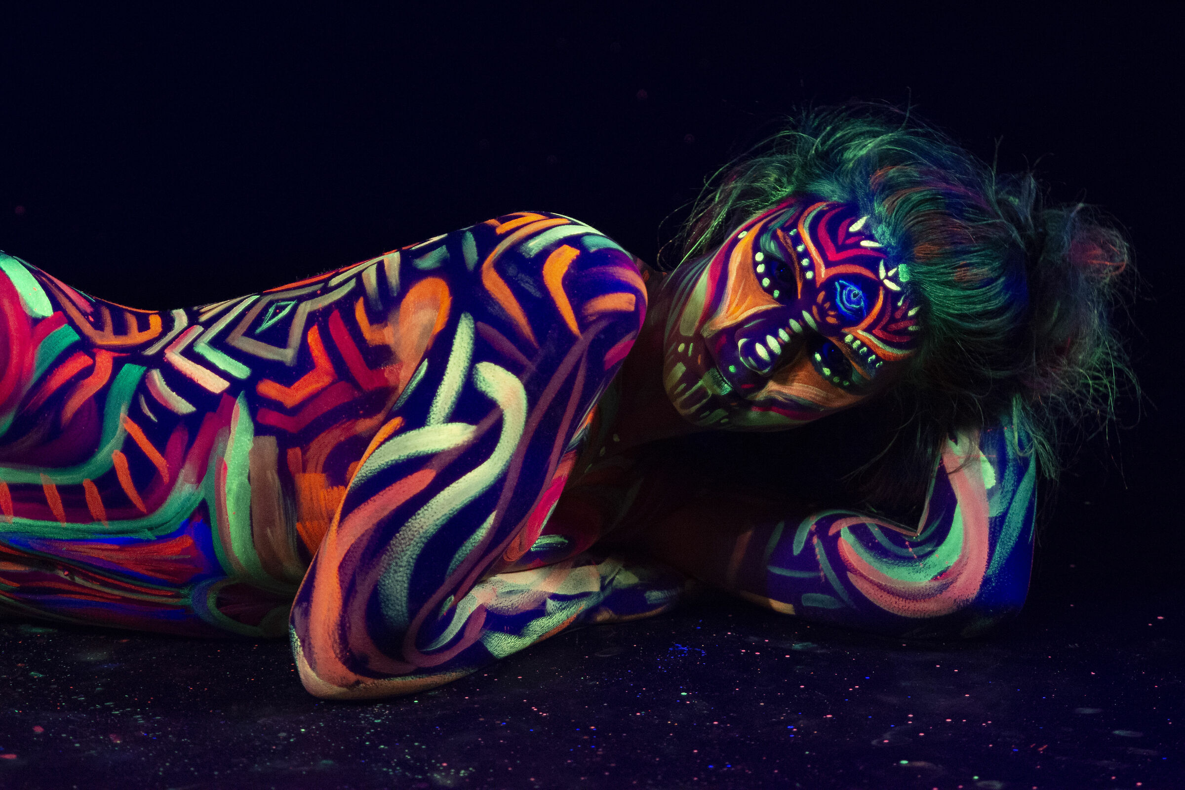 Body painting fluo_6