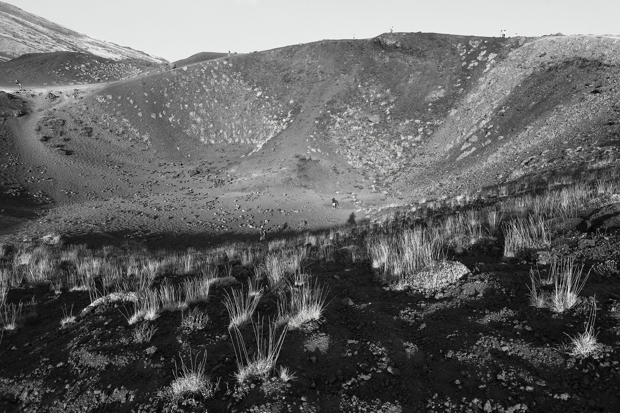 Cratere secondario alle pendici dell'Etna