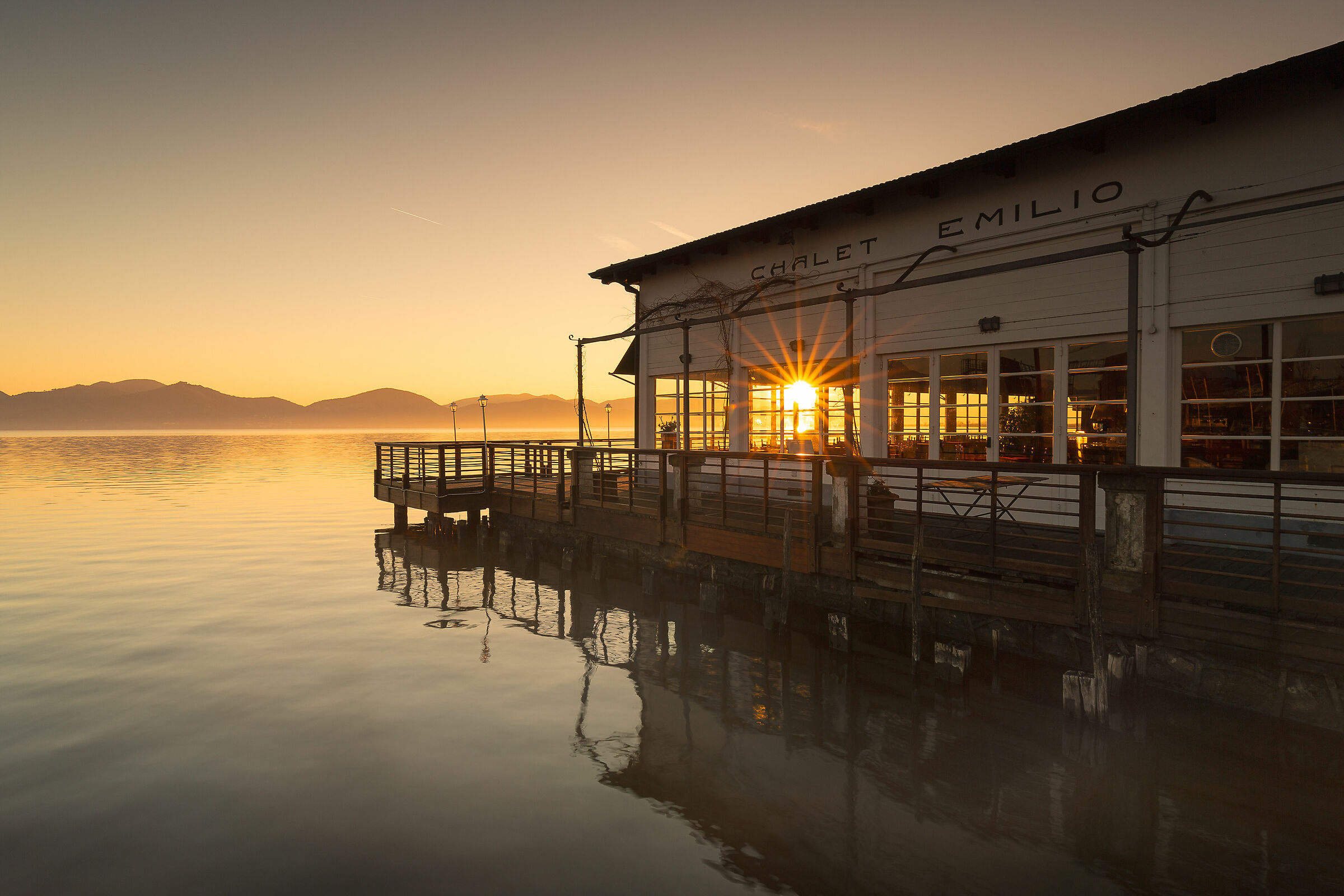 Sunrise at the Chalet