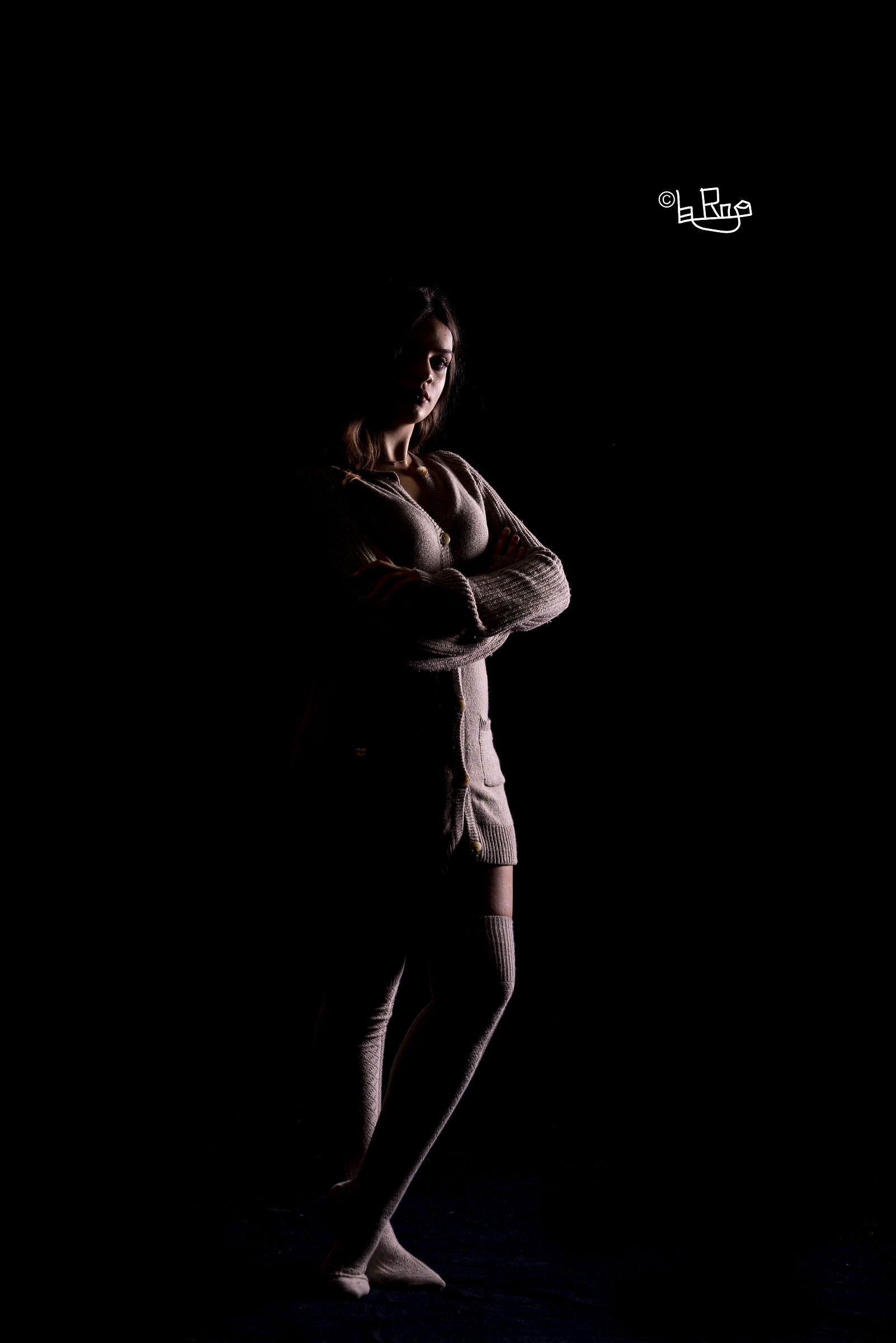 un po' di luce, ma poca..