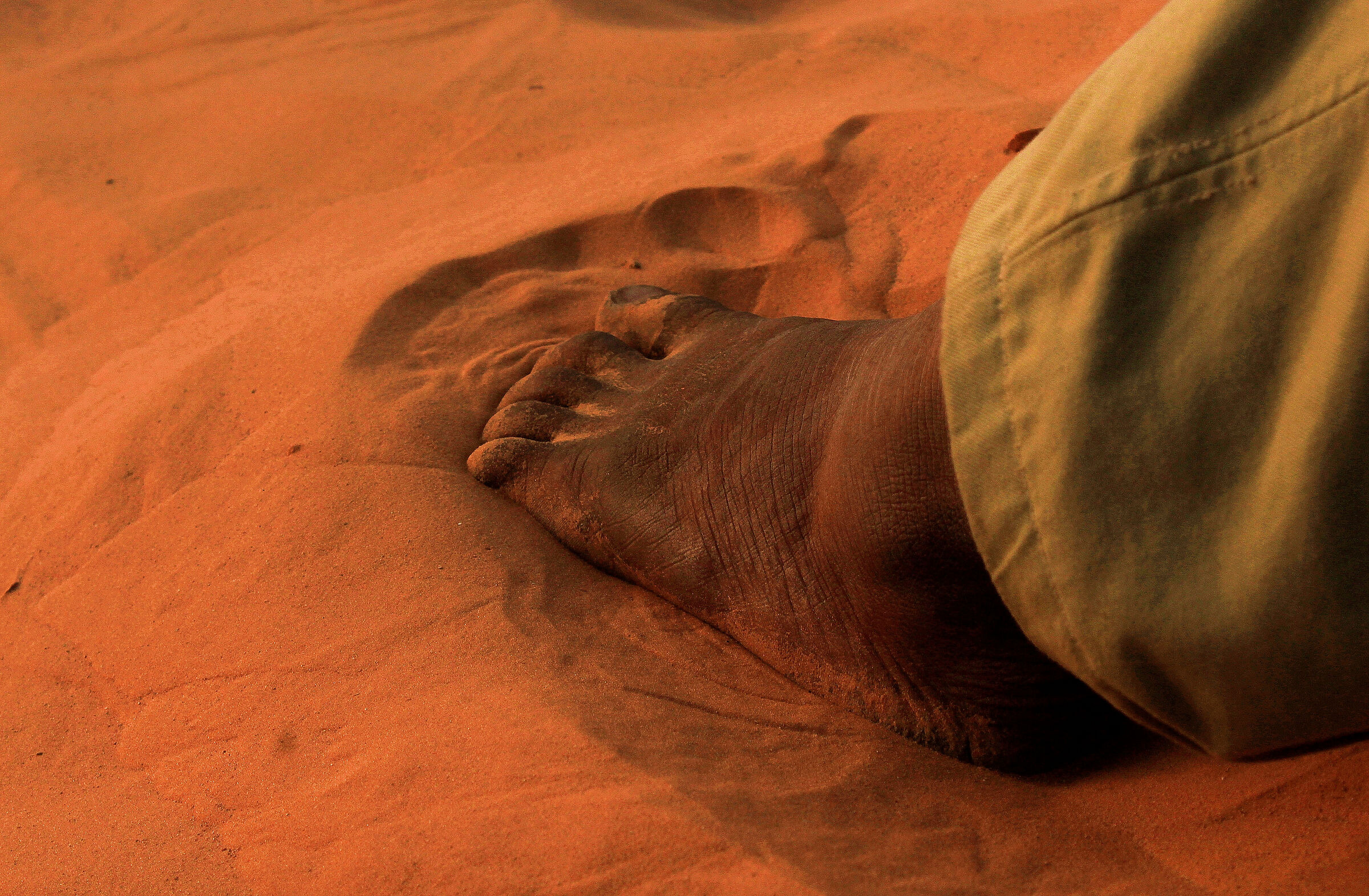 Piedi che affondano ...